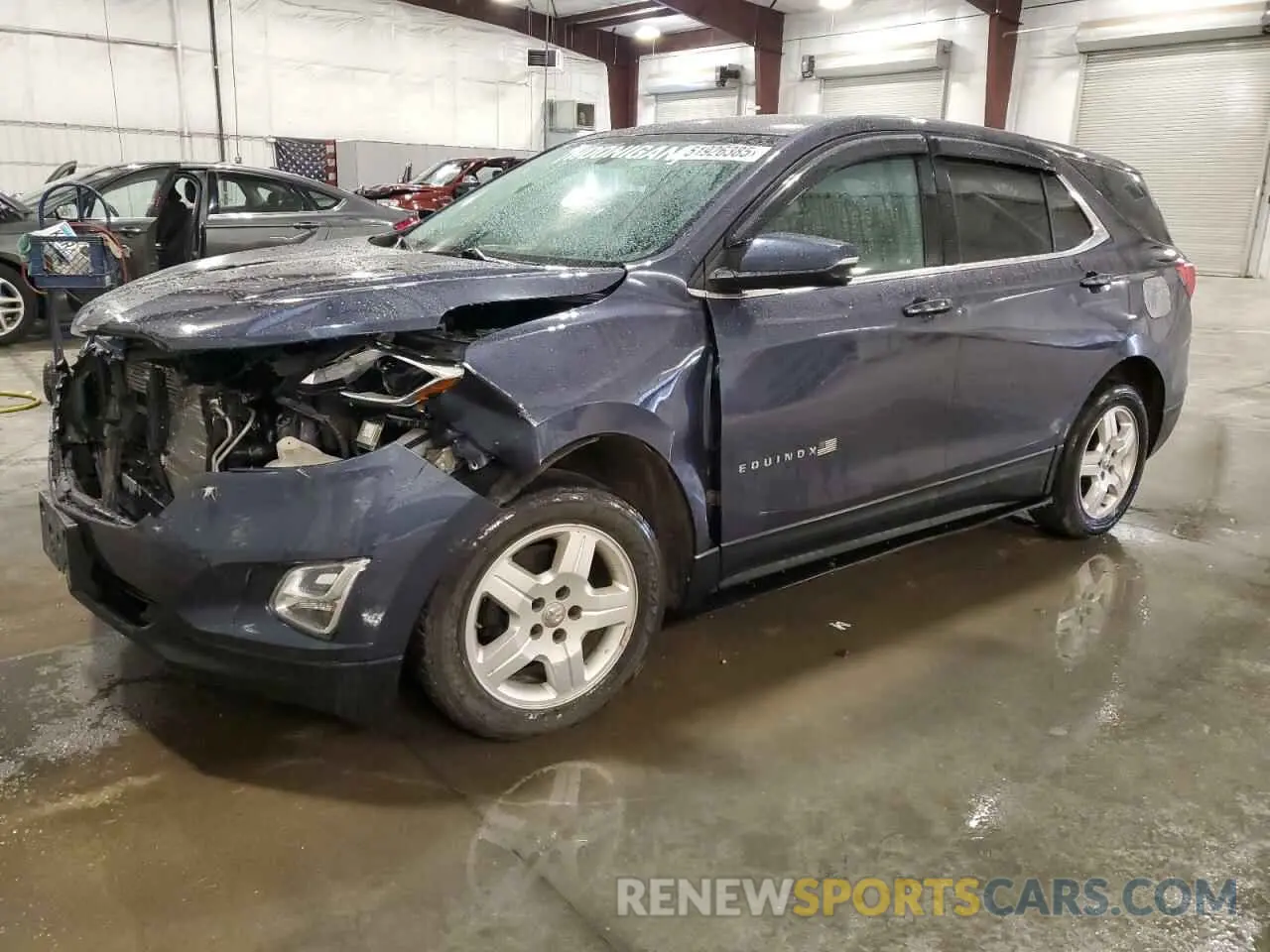 1 Photograph of a damaged car 3GNAXUEV7KL245614 CHEVROLET EQUINOX 2019
