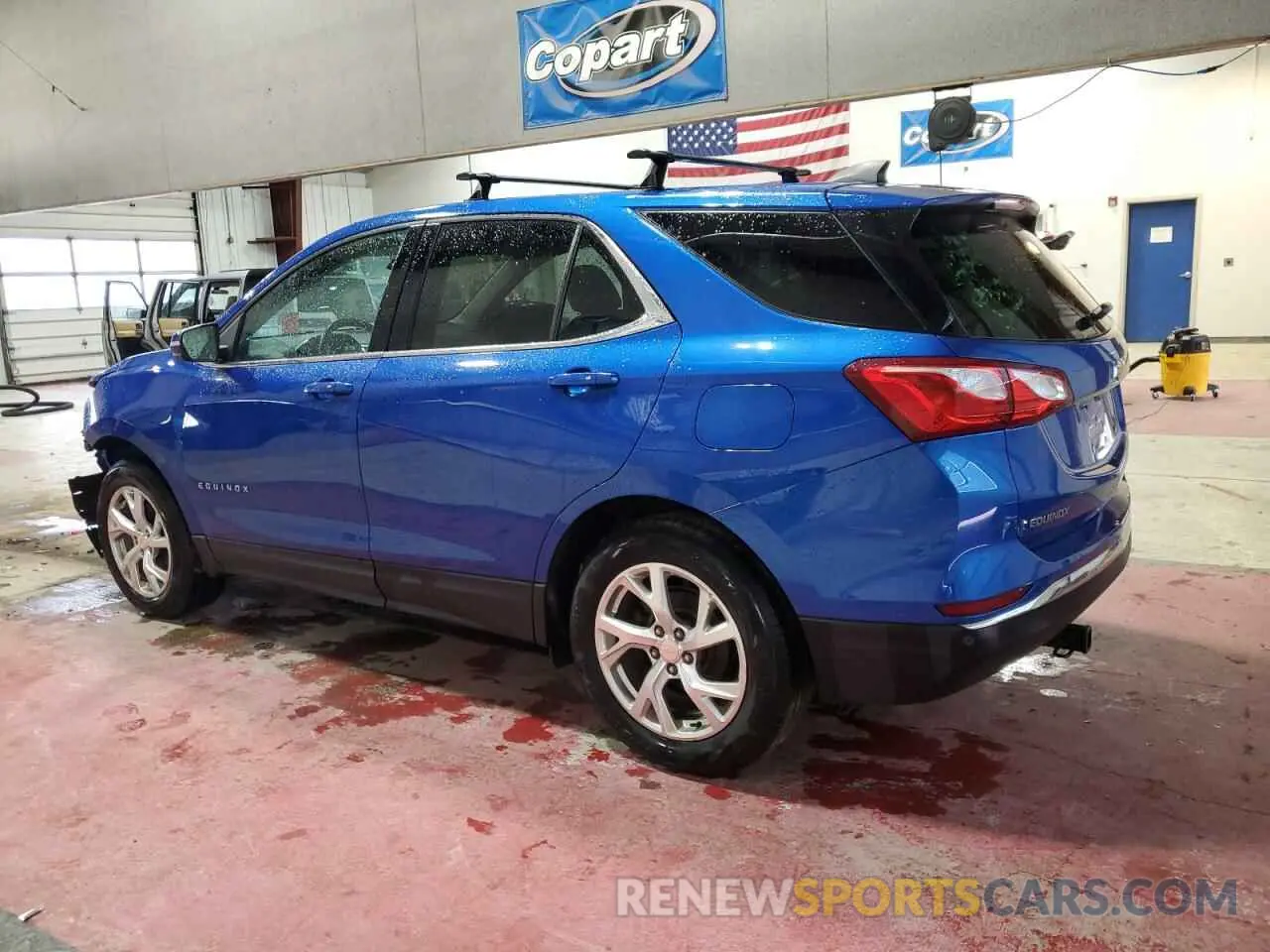 2 Photograph of a damaged car 3GNAXUEV7KS551024 CHEVROLET EQUINOX 2019