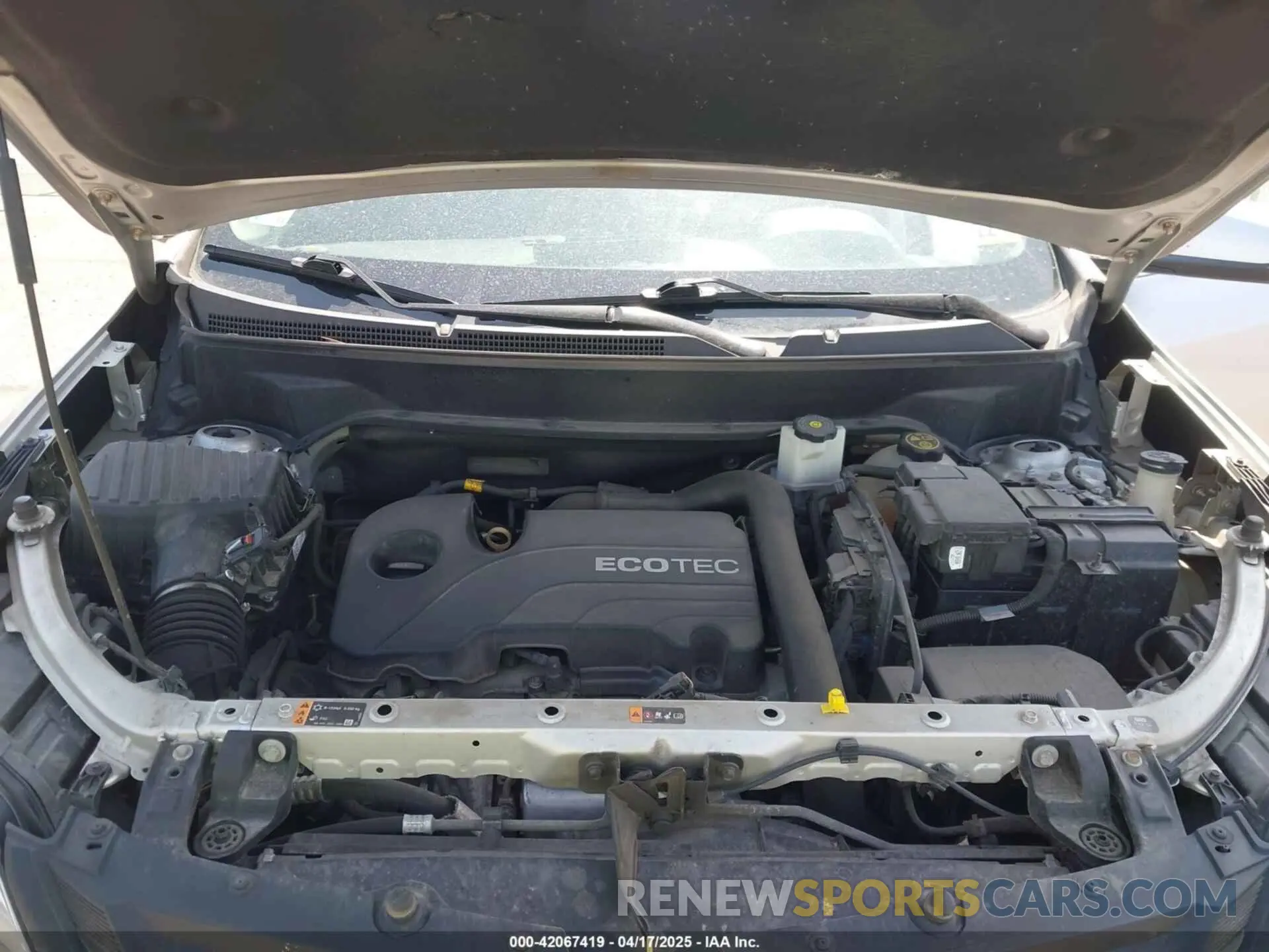 10 Photograph of a damaged car 3GNAXUEV7KS655111 CHEVROLET EQUINOX 2019