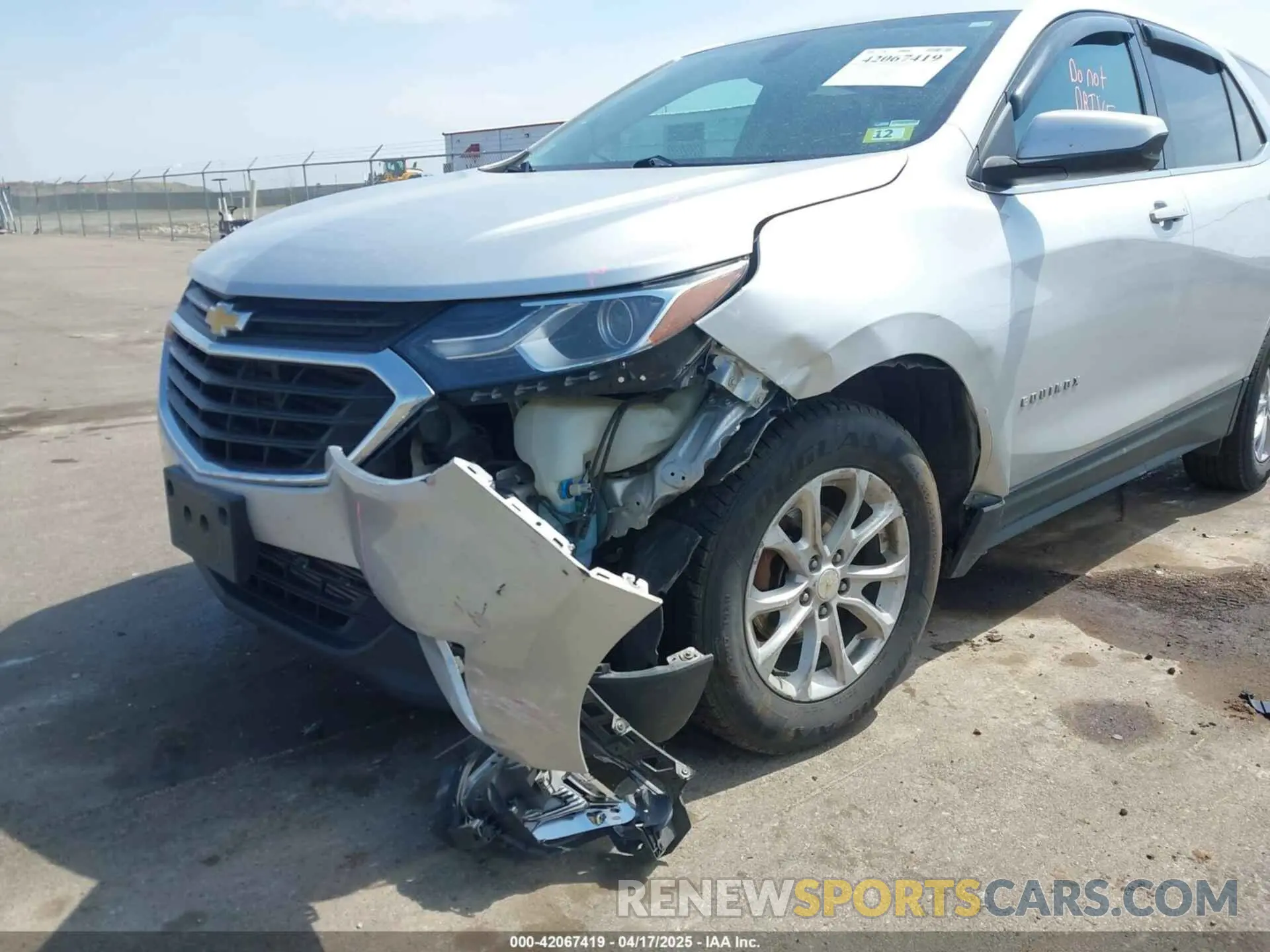 6 Photograph of a damaged car 3GNAXUEV7KS655111 CHEVROLET EQUINOX 2019