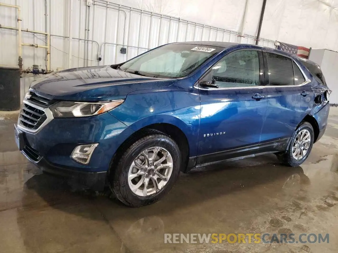 1 Photograph of a damaged car 3GNAXUEV8KL249395 CHEVROLET EQUINOX 2019