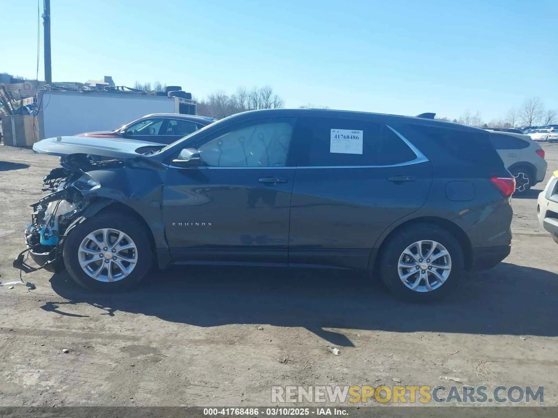 14 Photograph of a damaged car 3GNAXUEV8KS631884 CHEVROLET EQUINOX 2019