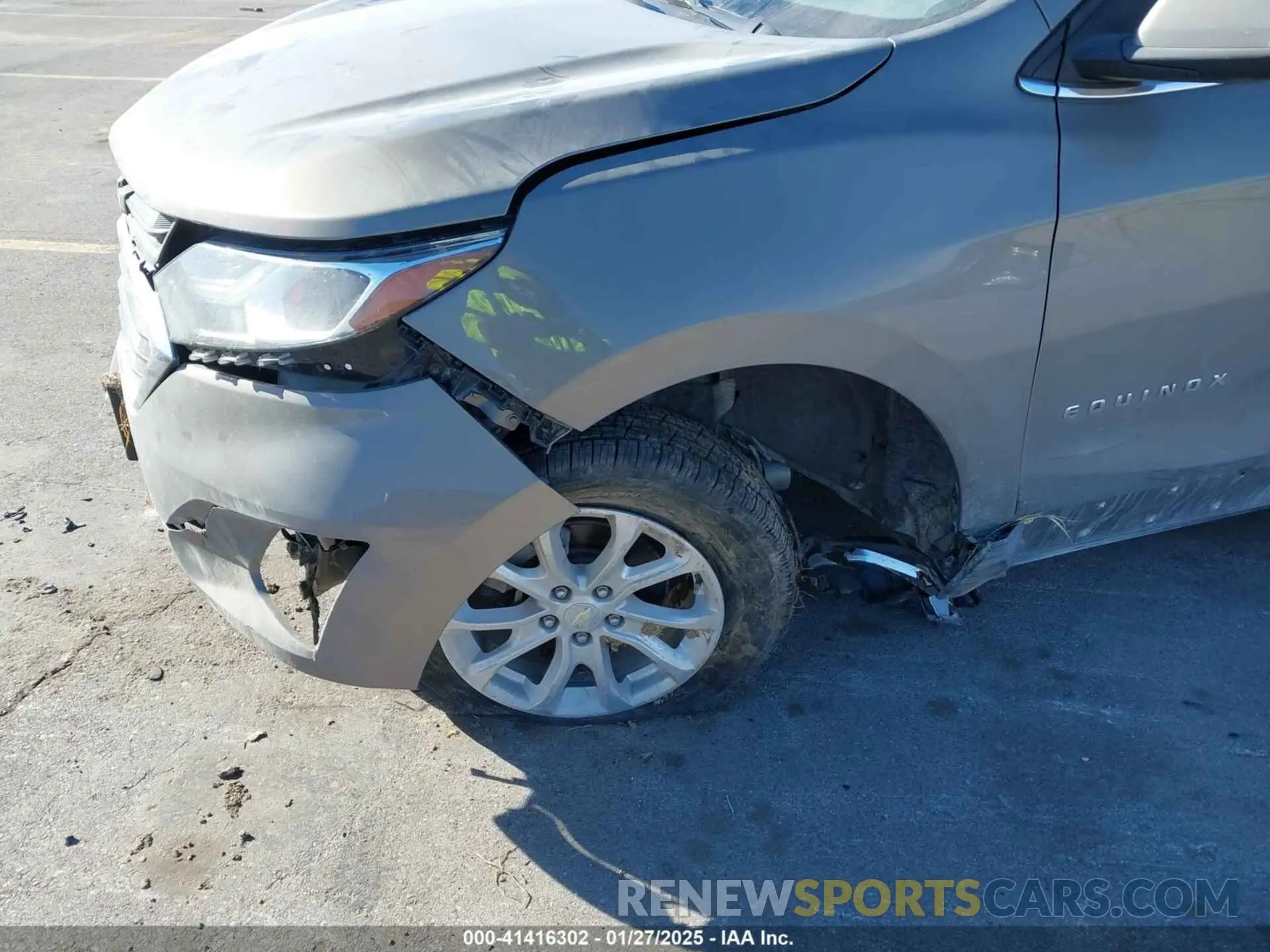 6 Photograph of a damaged car 3GNAXUEV9KS567774 CHEVROLET EQUINOX 2019
