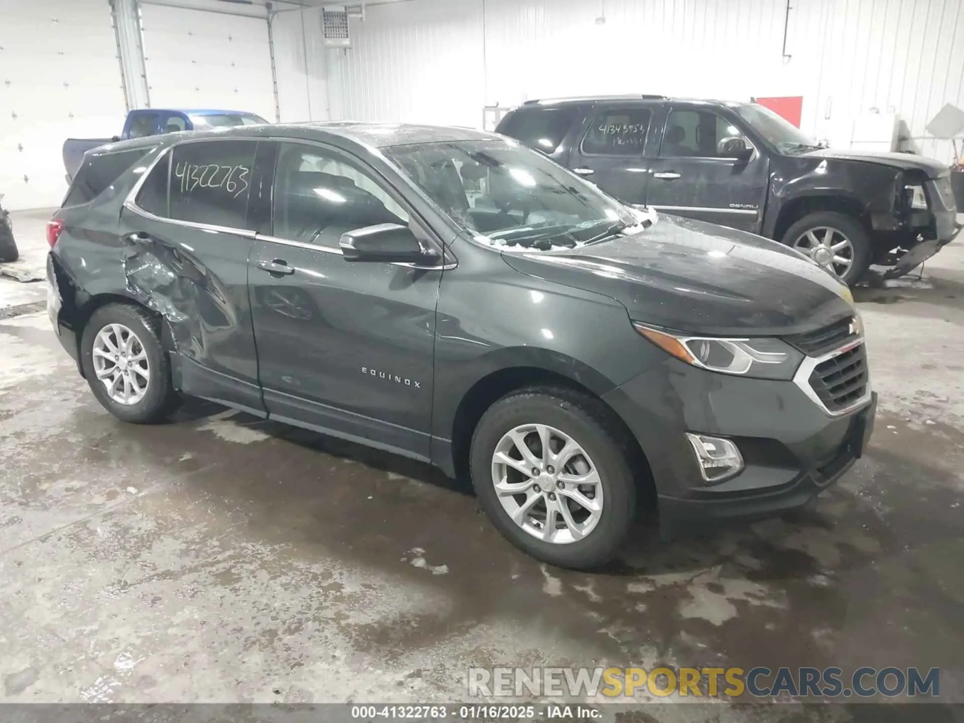 1 Photograph of a damaged car 3GNAXUEV9KS614222 CHEVROLET EQUINOX 2019
