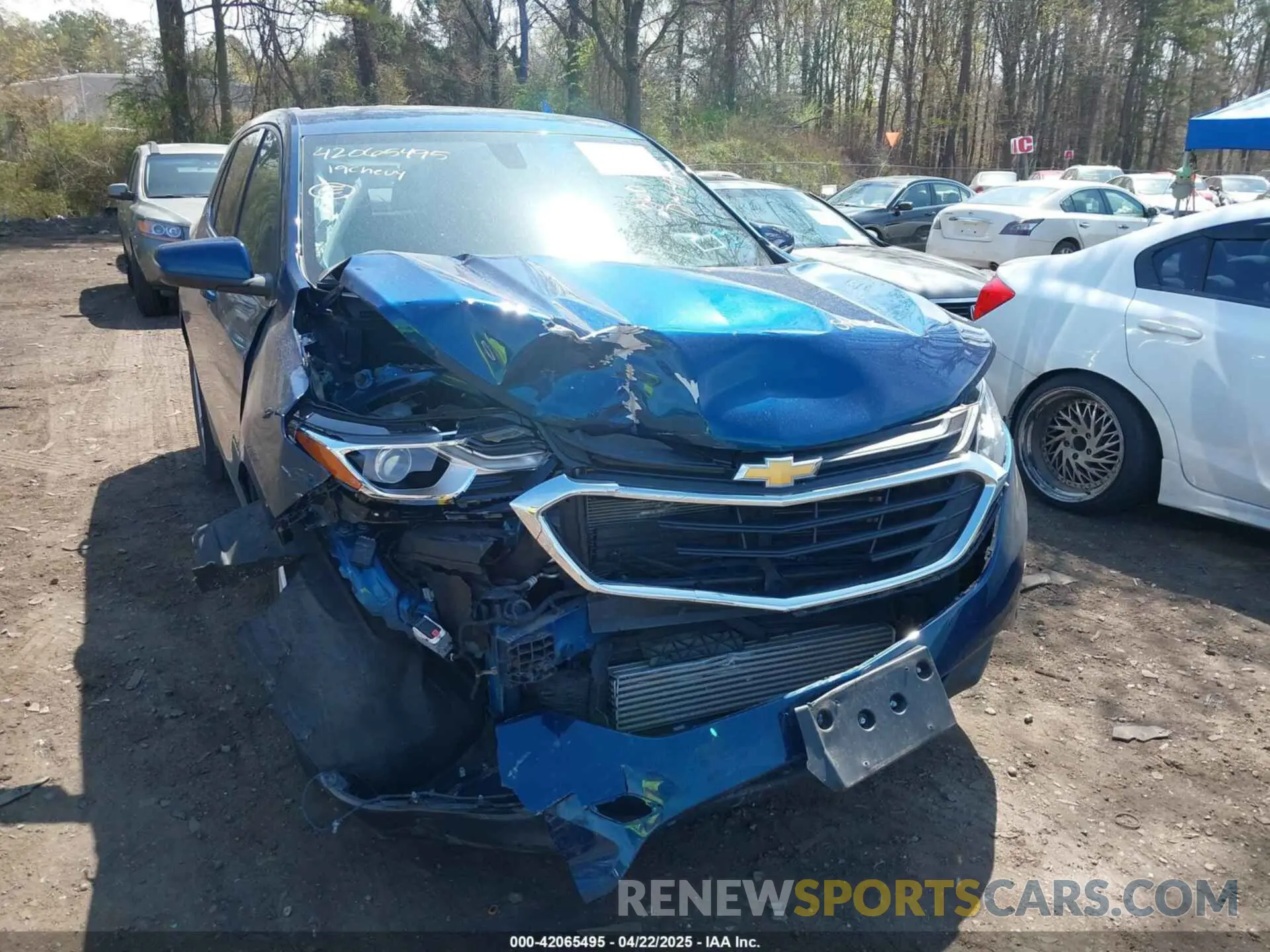 6 Photograph of a damaged car 3GNAXUEVXKL396334 CHEVROLET EQUINOX 2019