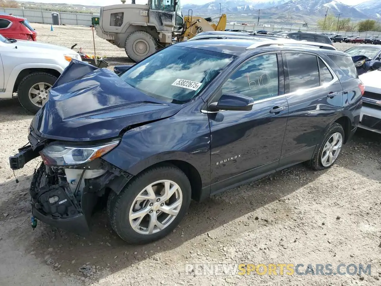 1 Photograph of a damaged car 3GNAXVEX2KS538219 CHEVROLET EQUINOX 2019