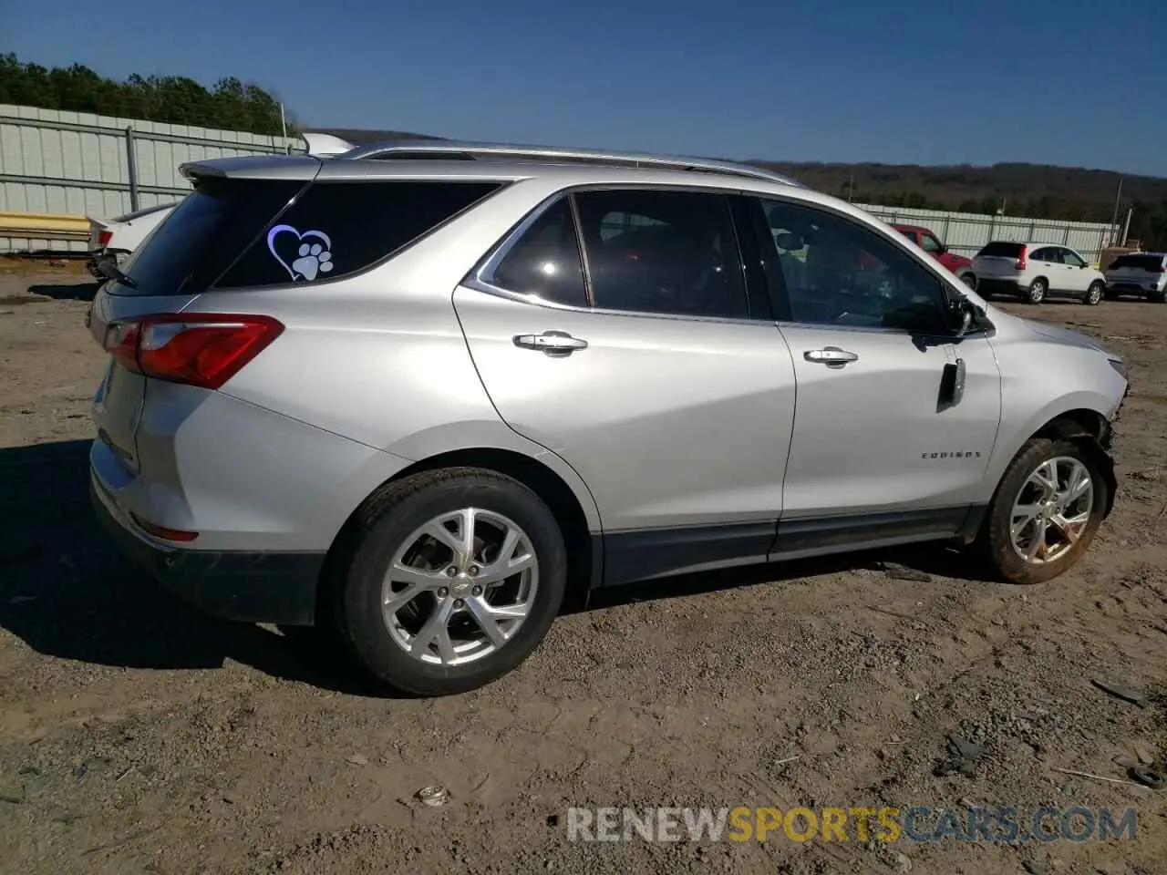 3 Photograph of a damaged car 3GNAXXEV4KS594978 CHEVROLET EQUINOX 2019