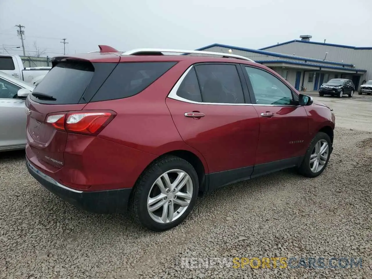 3 Photograph of a damaged car 3GNAXXEV9KS525865 CHEVROLET EQUINOX 2019