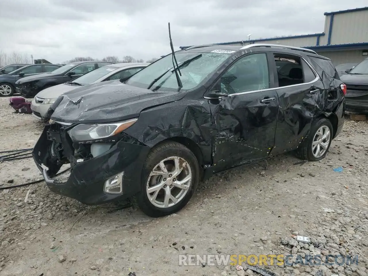 1 Photograph of a damaged car 3GNAXXEVXKL188617 CHEVROLET EQUINOX 2019