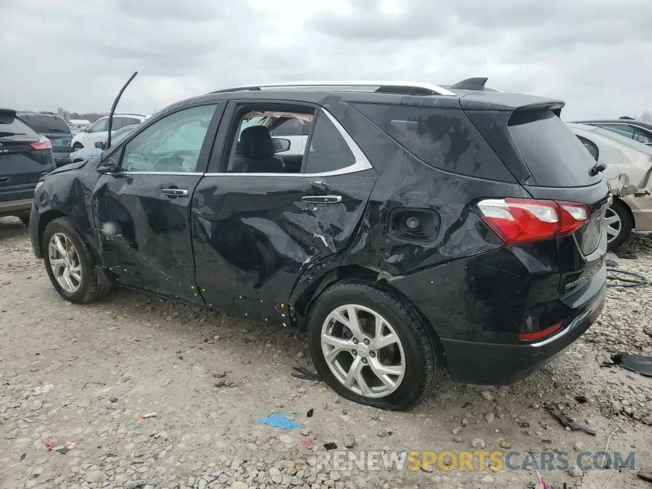 2 Photograph of a damaged car 3GNAXXEVXKL188617 CHEVROLET EQUINOX 2019