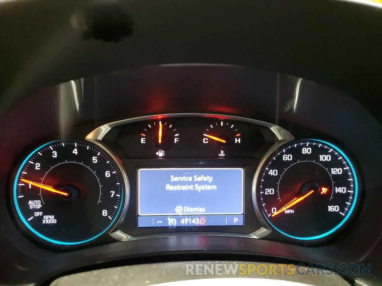 9 Photograph of a damaged car 3GNAXXEVXKL327418 CHEVROLET EQUINOX 2019