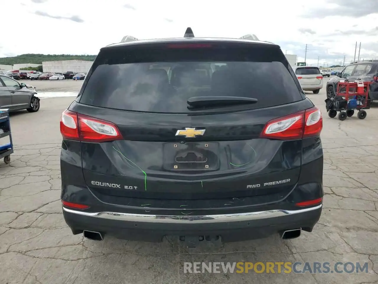 6 Photograph of a damaged car 3GNAXYEX2KL238384 CHEVROLET EQUINOX 2019