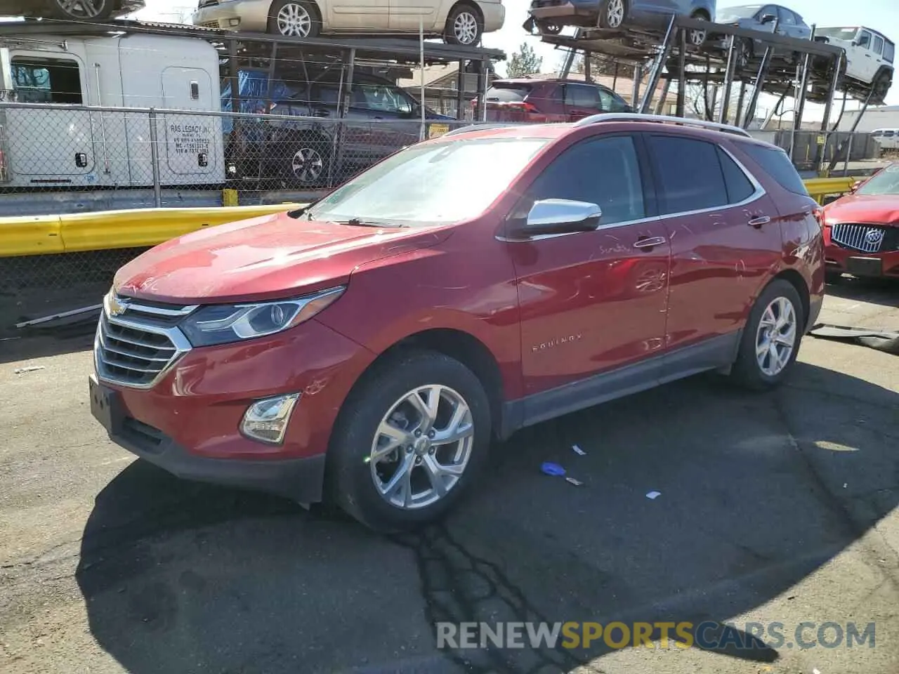 1 Фотография поврежденного автомобиля 3GNAXZEU4KS572918 CHEVROLET EQUINOX 2019