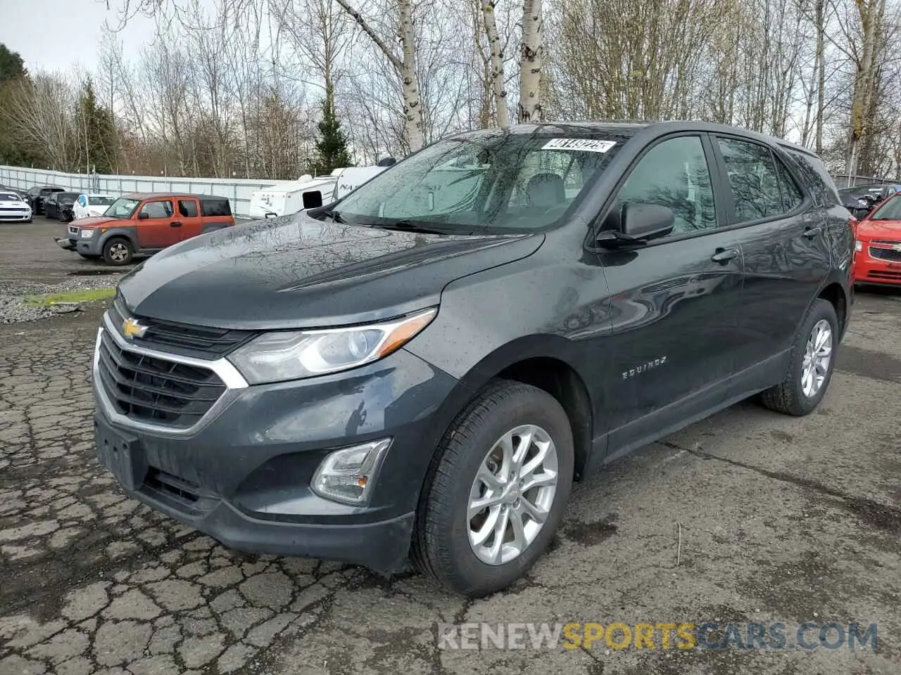 1 Photograph of a damaged car 2GNAX5EV0L6201871 CHEVROLET EQUINOX 2020