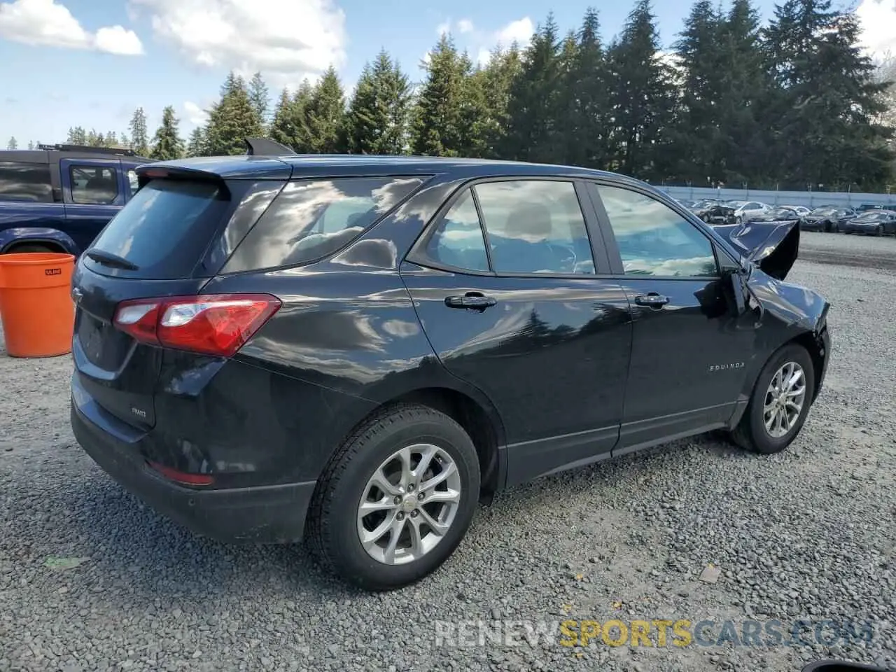 3 Photograph of a damaged car 2GNAX5EV9L6246419 CHEVROLET EQUINOX 2020