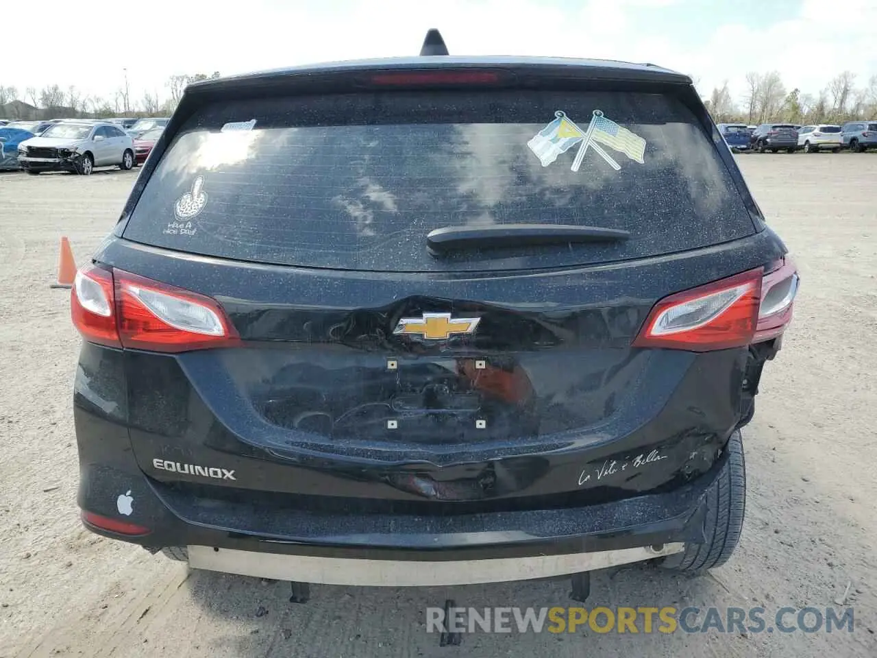 6 Photograph of a damaged car 2GNAXFEV2L6157443 CHEVROLET EQUINOX 2020