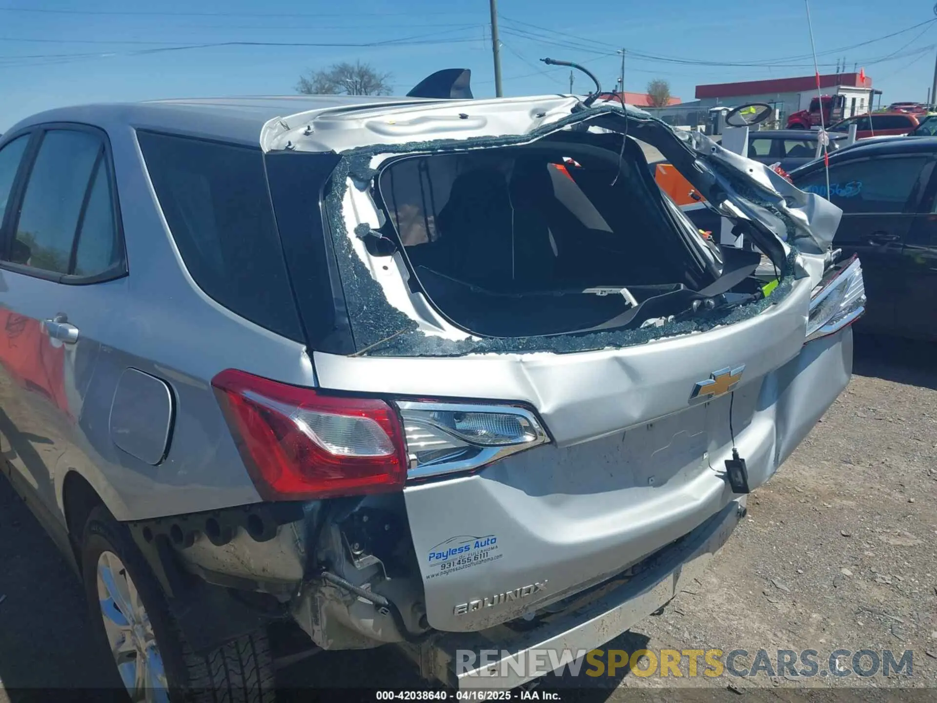 21 Фотография поврежденного автомобиля 2GNAXFEV9L6182260 CHEVROLET EQUINOX 2020