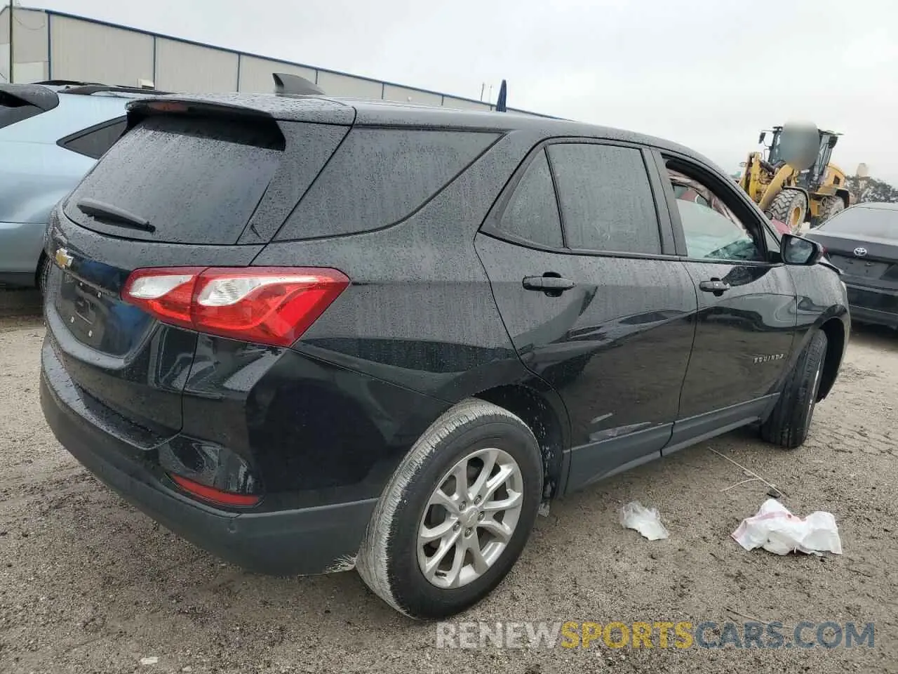 3 Photograph of a damaged car 2GNAXFEVXL6199357 CHEVROLET EQUINOX 2020