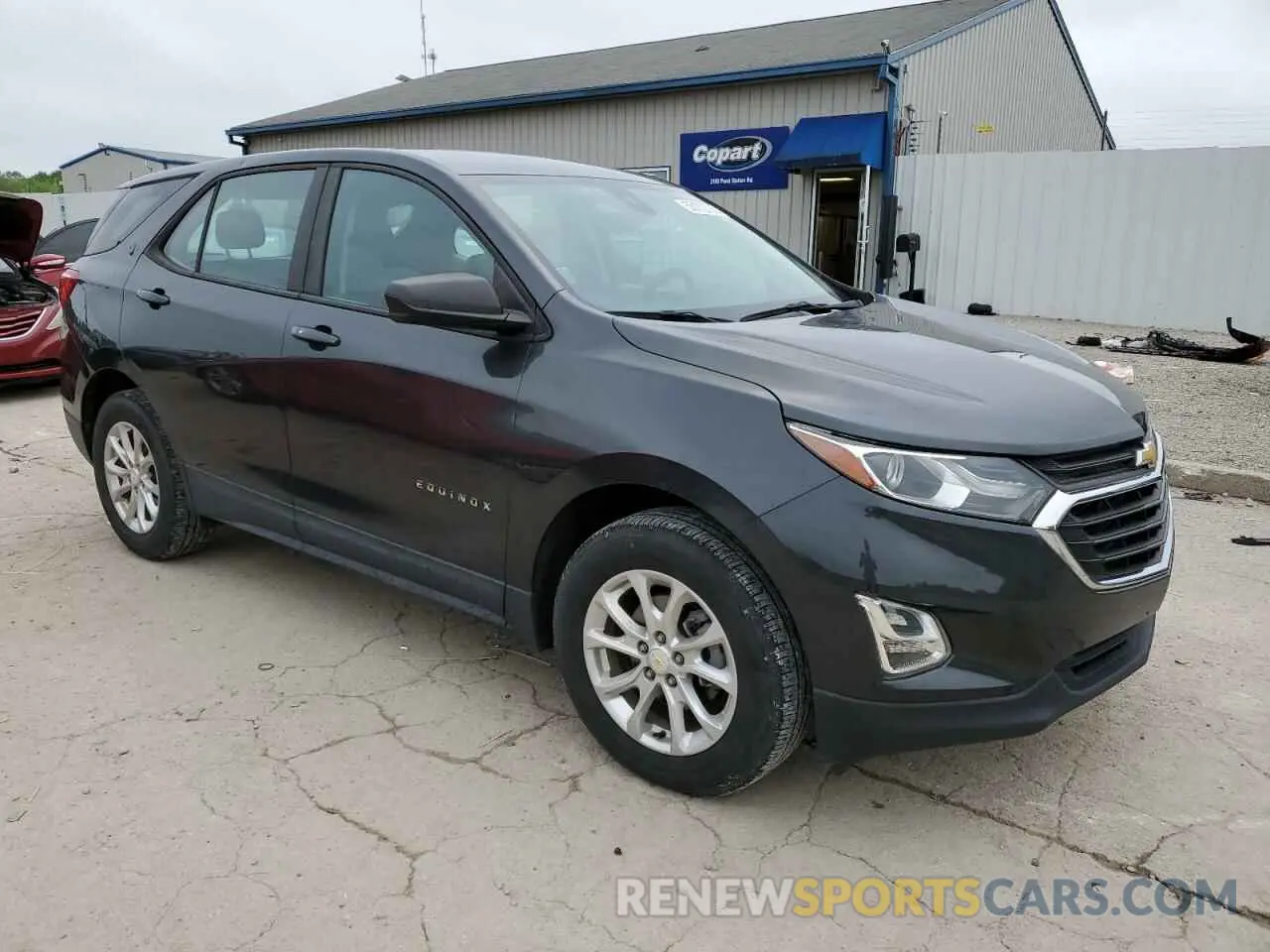 4 Фотография поврежденного автомобиля 2GNAXHEV1L6137471 CHEVROLET EQUINOX 2020