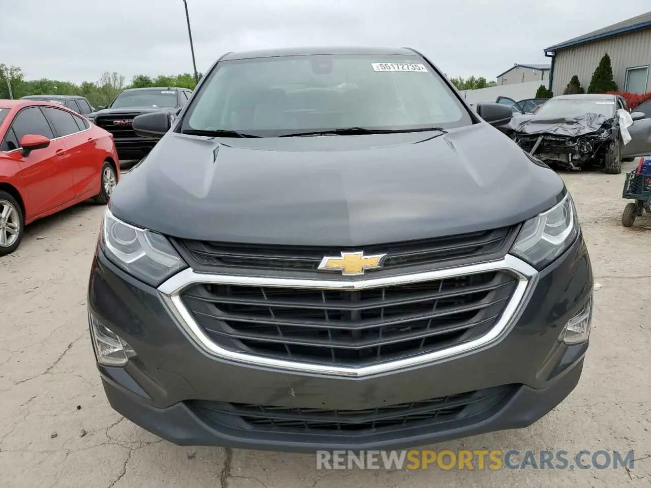 5 Фотография поврежденного автомобиля 2GNAXHEV1L6137471 CHEVROLET EQUINOX 2020