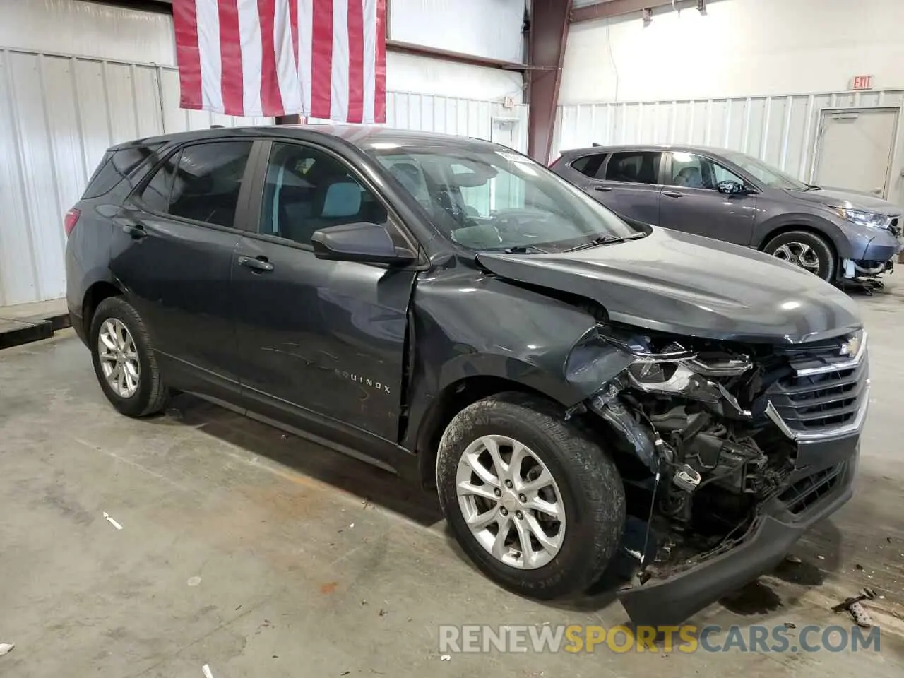 4 Photograph of a damaged car 2GNAXHEV1L6259845 CHEVROLET EQUINOX 2020