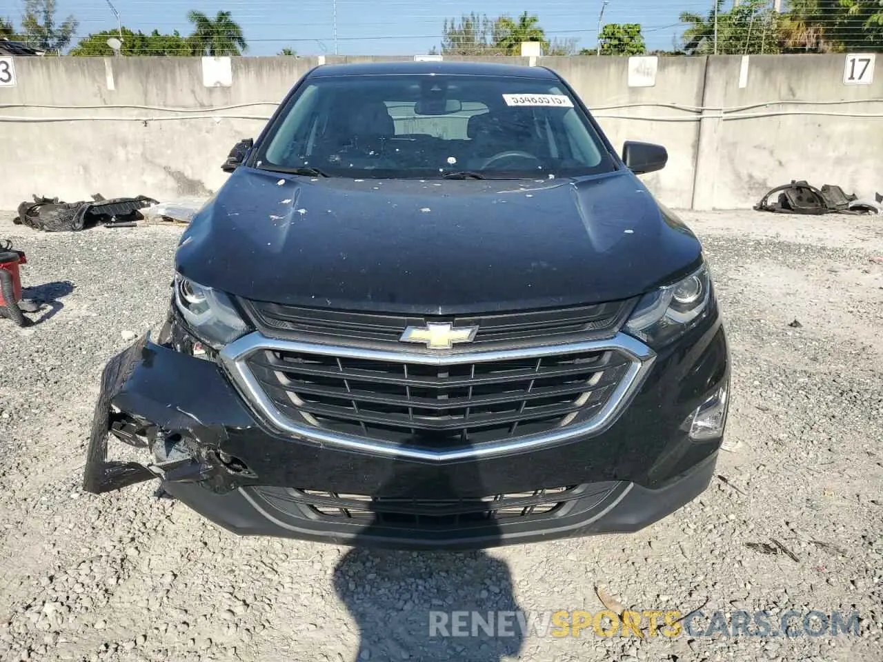 5 Фотография поврежденного автомобиля 2GNAXHEV2L6194455 CHEVROLET EQUINOX 2020