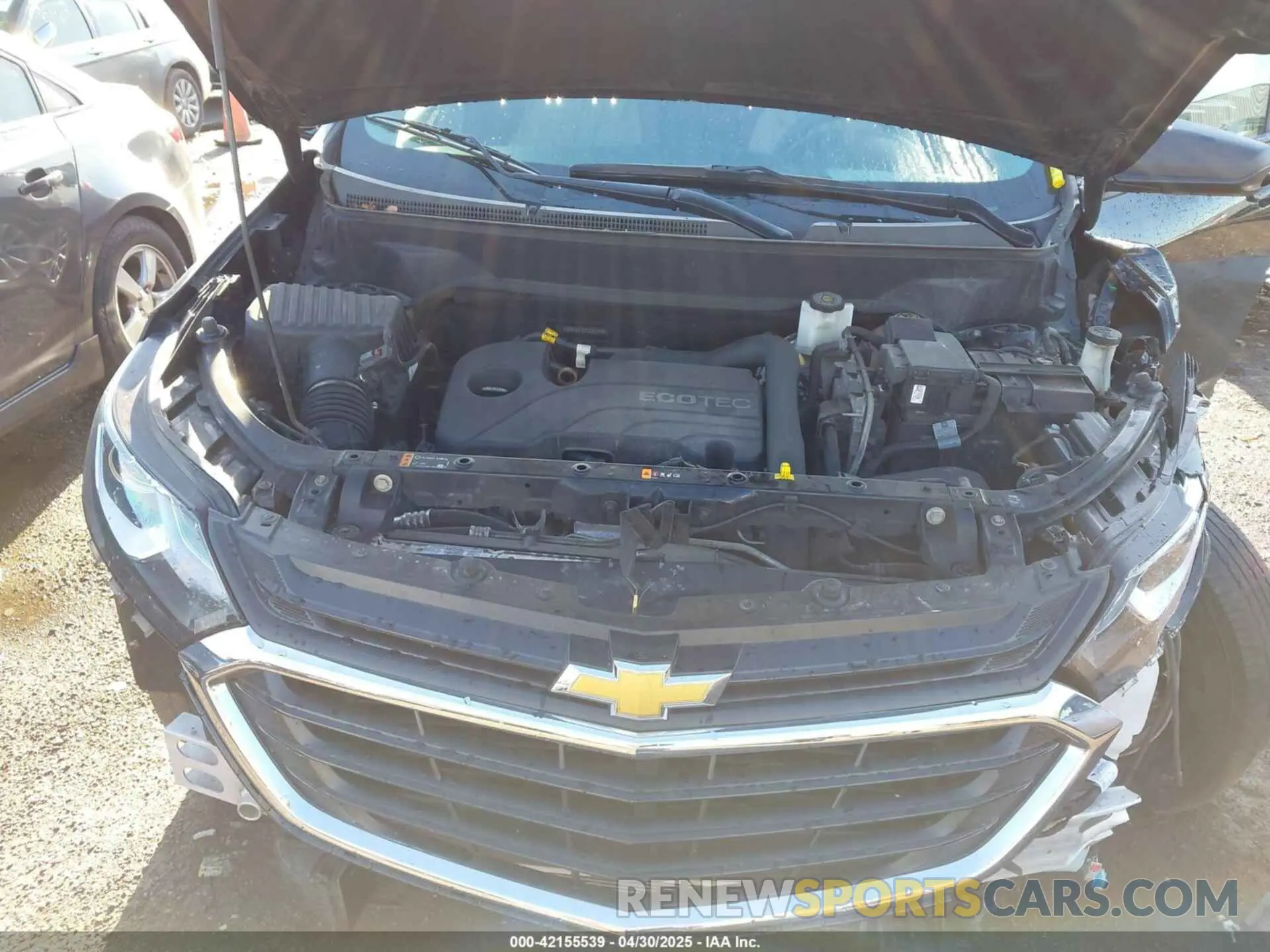10 Photograph of a damaged car 2GNAXHEV2L6221539 CHEVROLET EQUINOX 2020