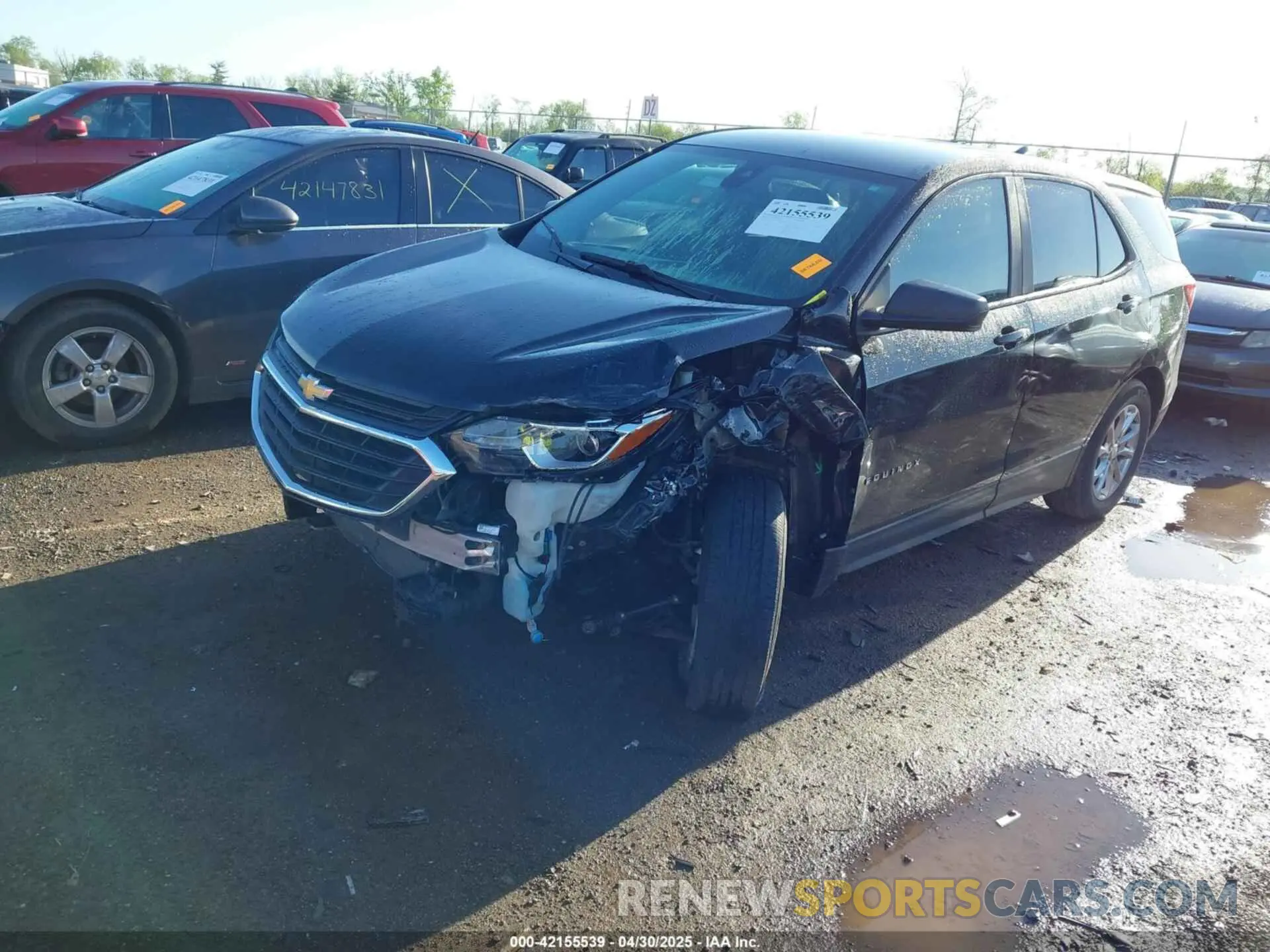 2 Photograph of a damaged car 2GNAXHEV2L6221539 CHEVROLET EQUINOX 2020
