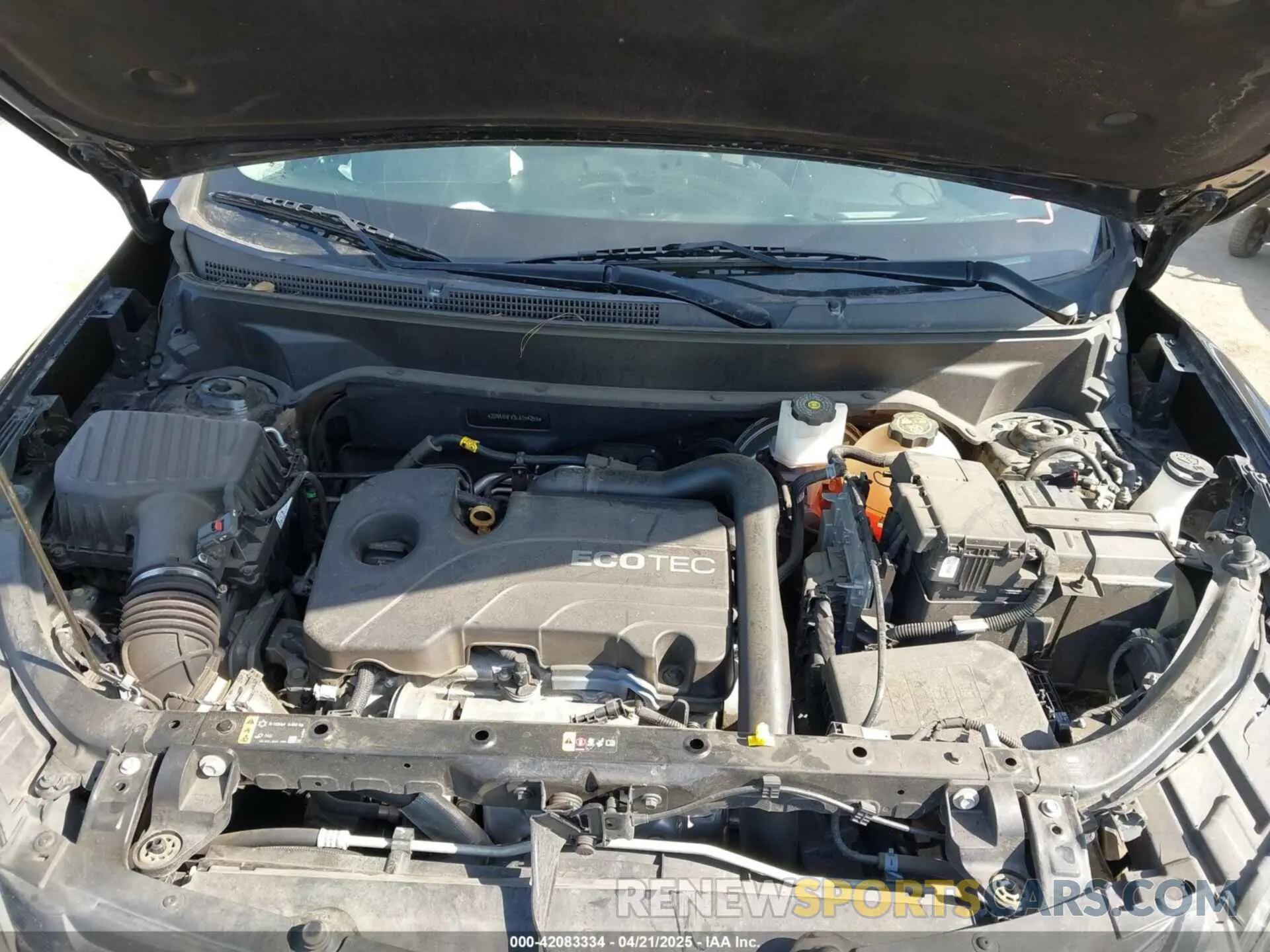 10 Photograph of a damaged car 2GNAXHEV3L6154255 CHEVROLET EQUINOX 2020