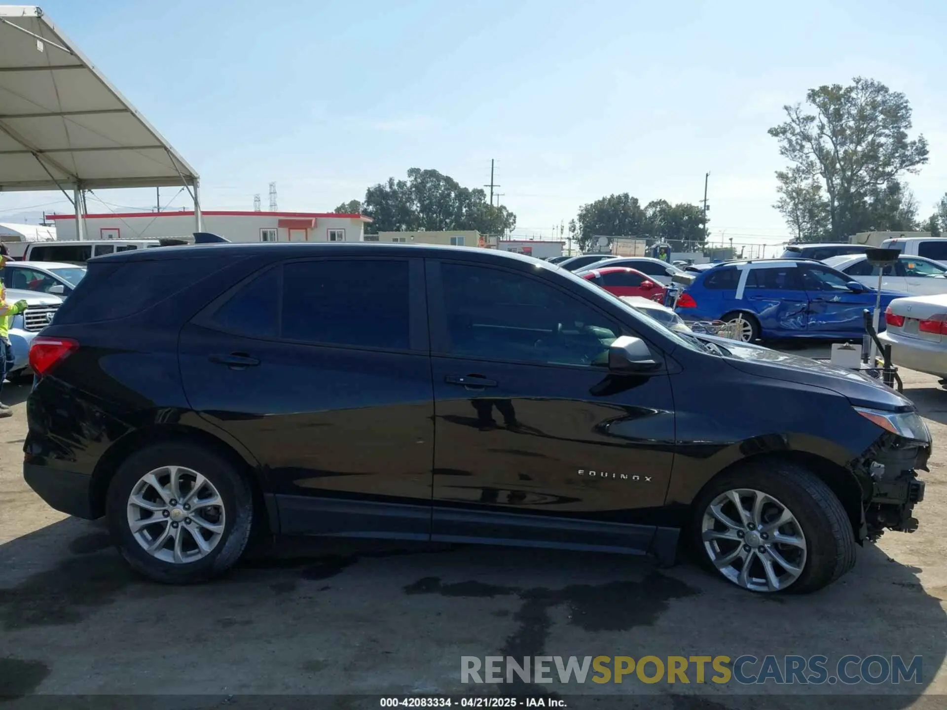 14 Photograph of a damaged car 2GNAXHEV3L6154255 CHEVROLET EQUINOX 2020