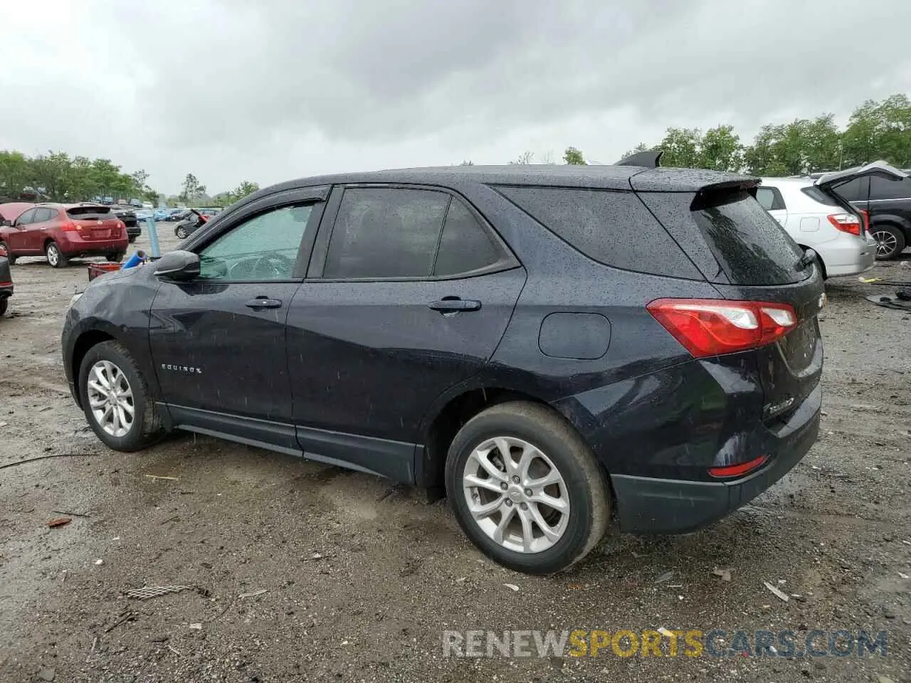 2 Фотография поврежденного автомобиля 2GNAXHEV3L6166566 CHEVROLET EQUINOX 2020
