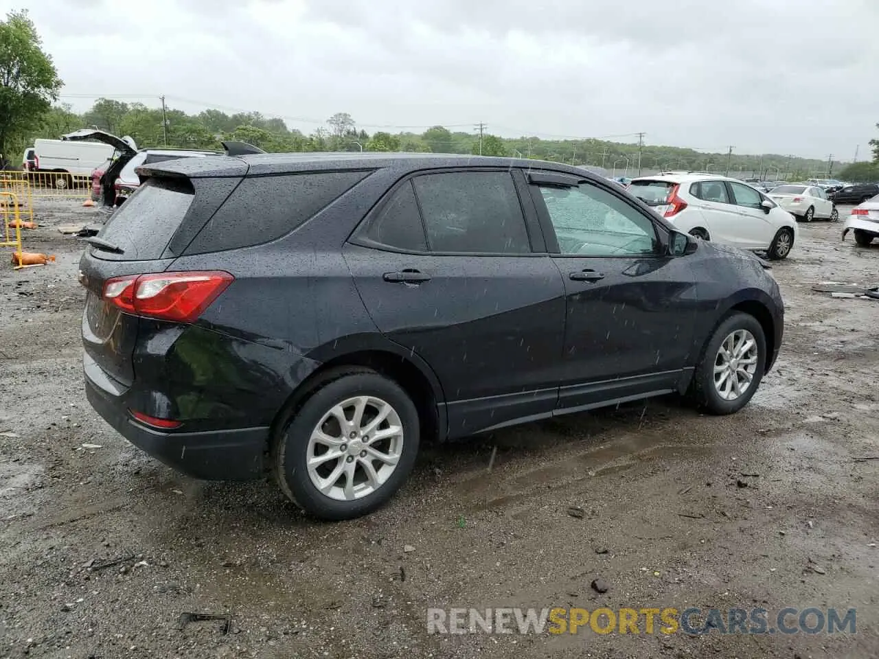 3 Фотография поврежденного автомобиля 2GNAXHEV3L6166566 CHEVROLET EQUINOX 2020