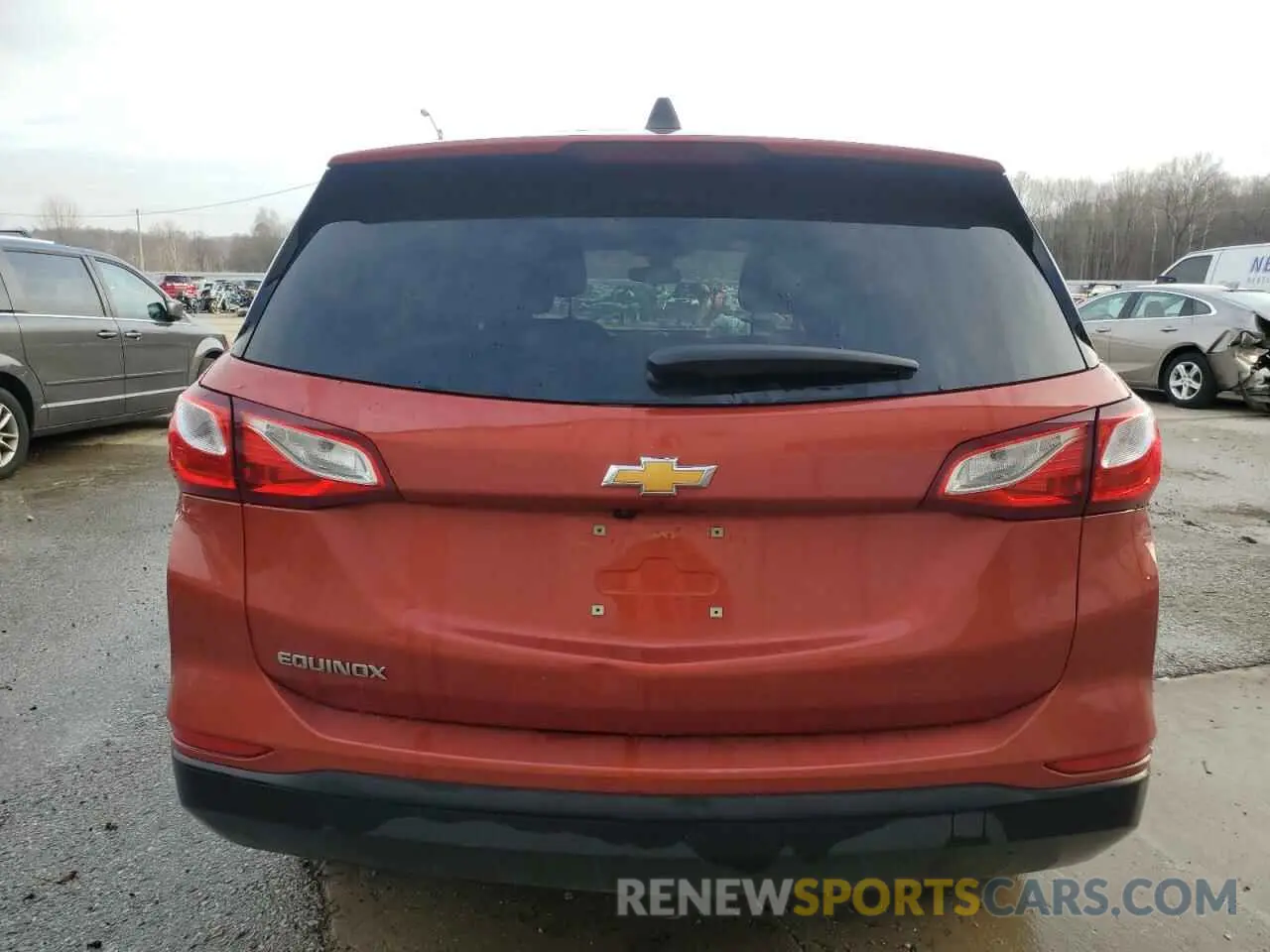 6 Фотография поврежденного автомобиля 2GNAXHEV3L6227026 CHEVROLET EQUINOX 2020