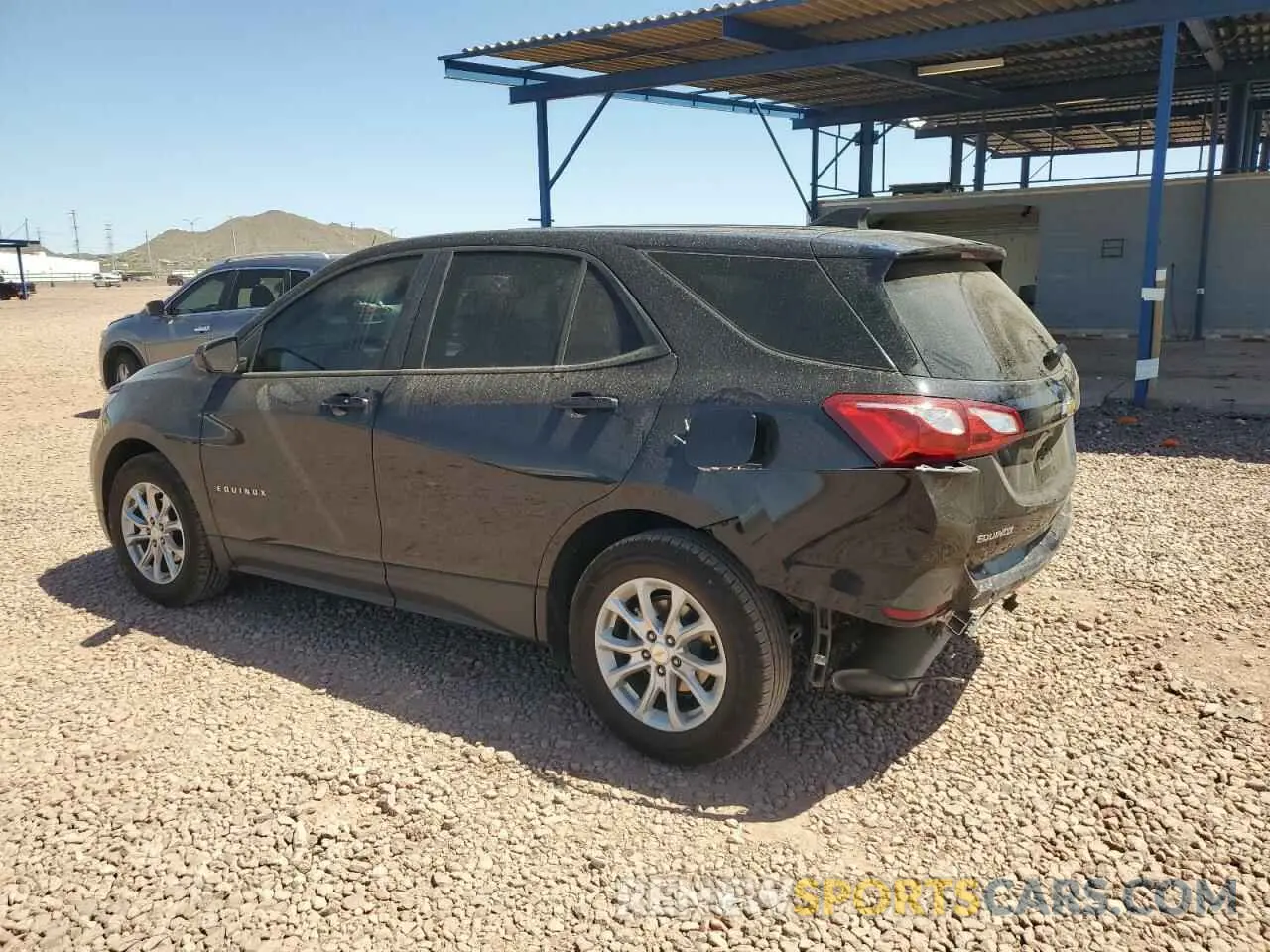 2 Фотография поврежденного автомобиля 2GNAXHEV3L6228631 CHEVROLET EQUINOX 2020