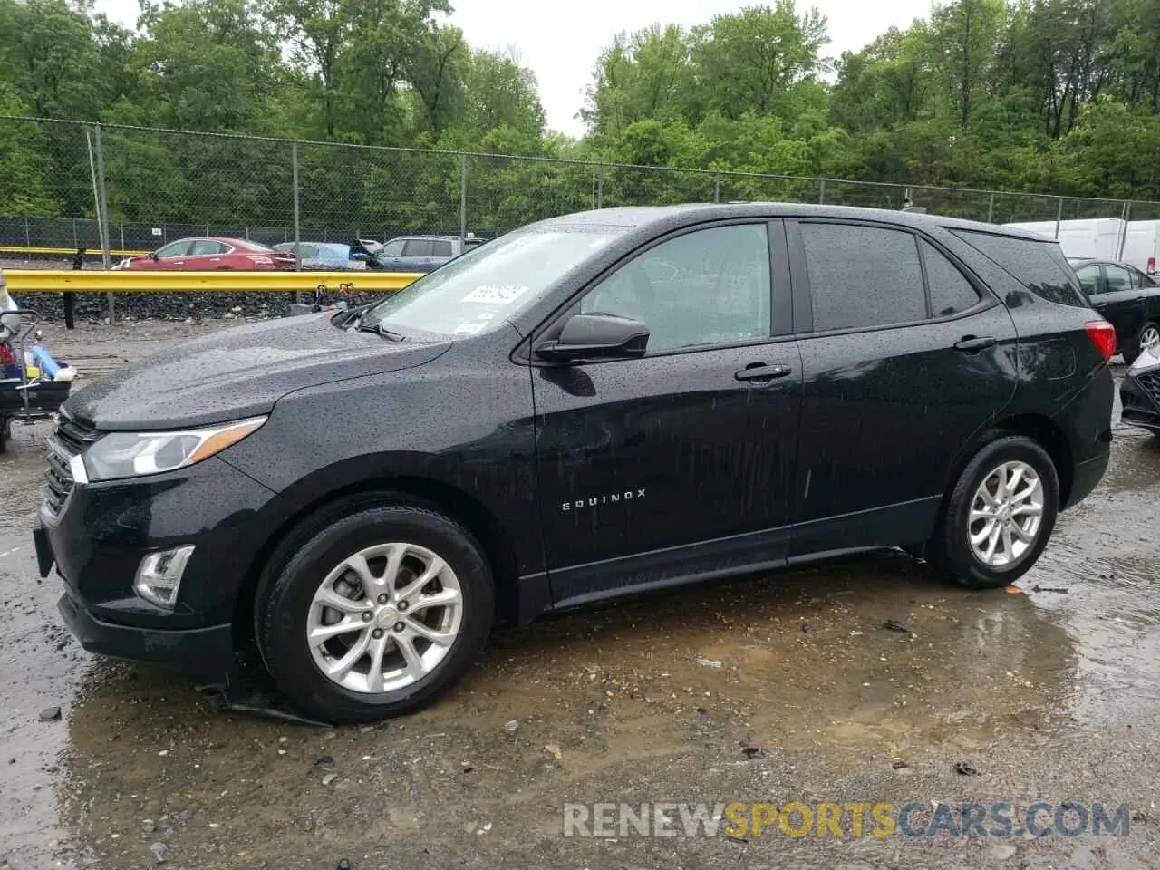 1 Photograph of a damaged car 2GNAXHEV3L6268031 CHEVROLET EQUINOX 2020