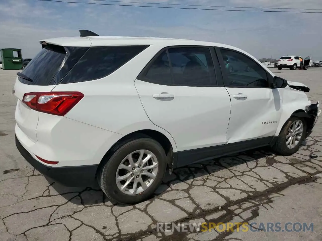 3 Фотография поврежденного автомобиля 2GNAXHEV4L6145497 CHEVROLET EQUINOX 2020