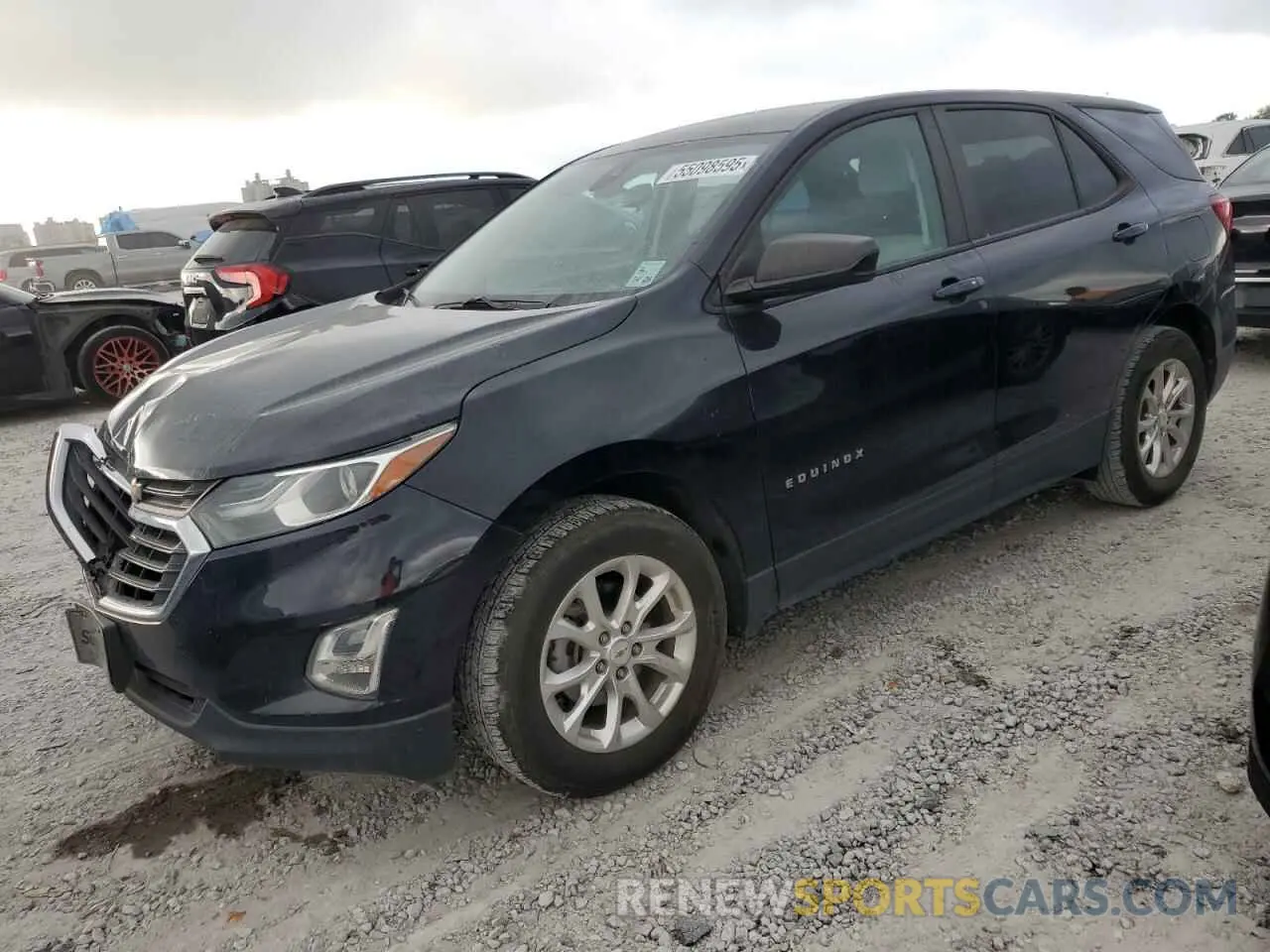 1 Photograph of a damaged car 2GNAXHEV4L6205679 CHEVROLET EQUINOX 2020