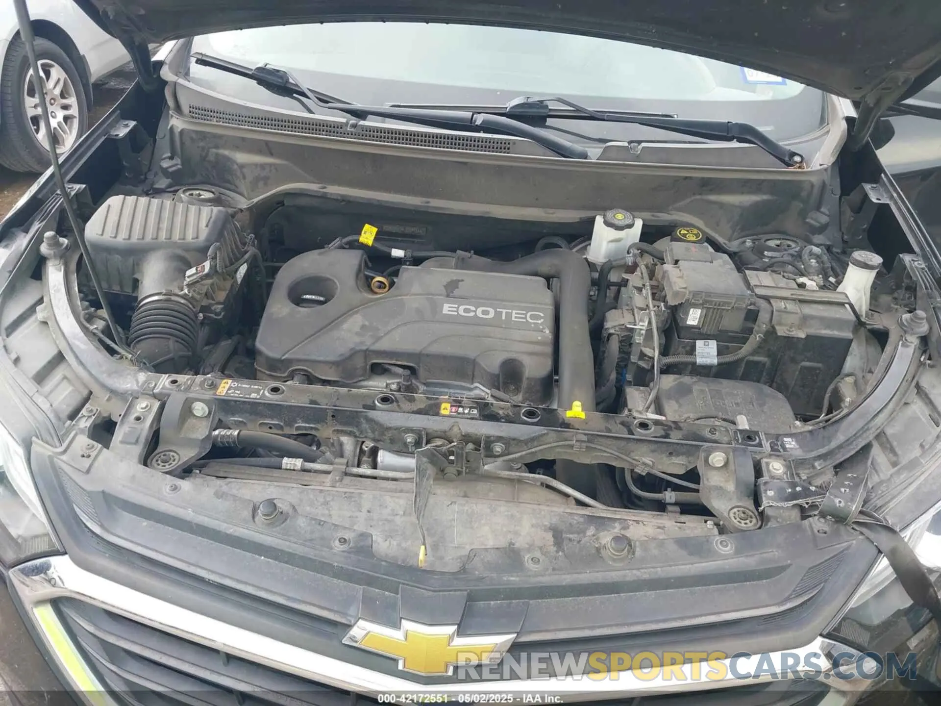 10 Фотография поврежденного автомобиля 2GNAXHEV4L6209134 CHEVROLET EQUINOX 2020
