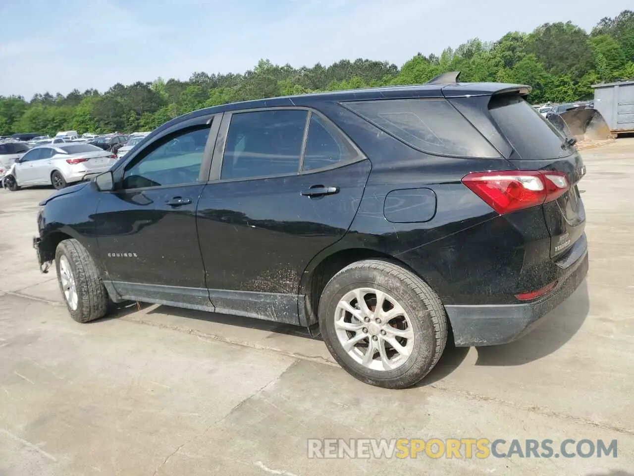 2 Фотография поврежденного автомобиля 2GNAXHEV4L6217198 CHEVROLET EQUINOX 2020