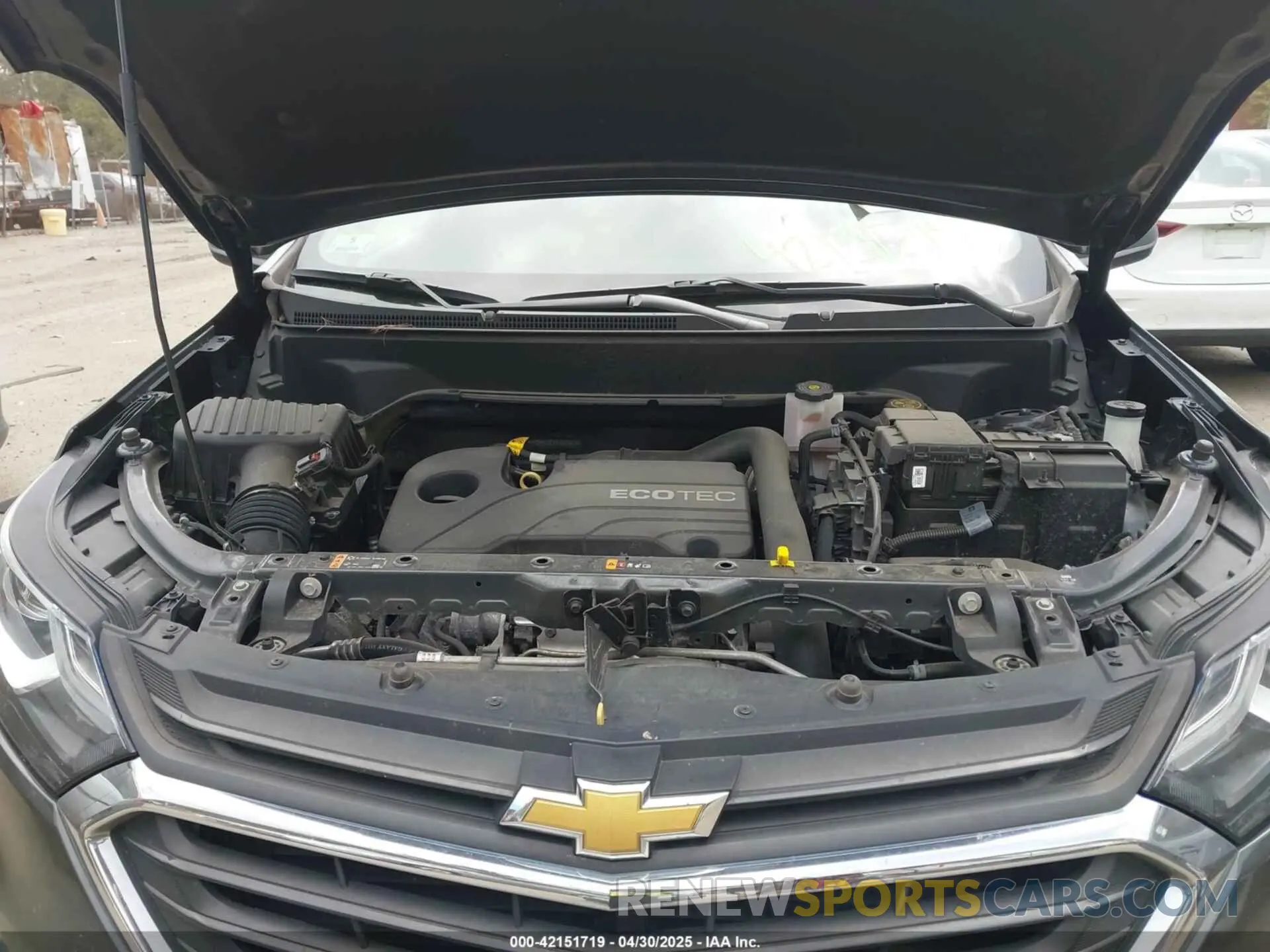 10 Photograph of a damaged car 2GNAXHEV4L6273674 CHEVROLET EQUINOX 2020