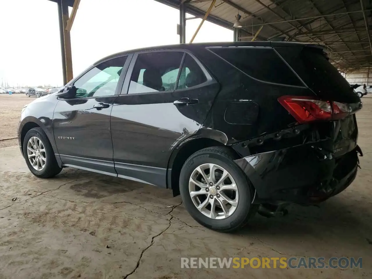 2 Фотография поврежденного автомобиля 2GNAXHEV4L6281340 CHEVROLET EQUINOX 2020