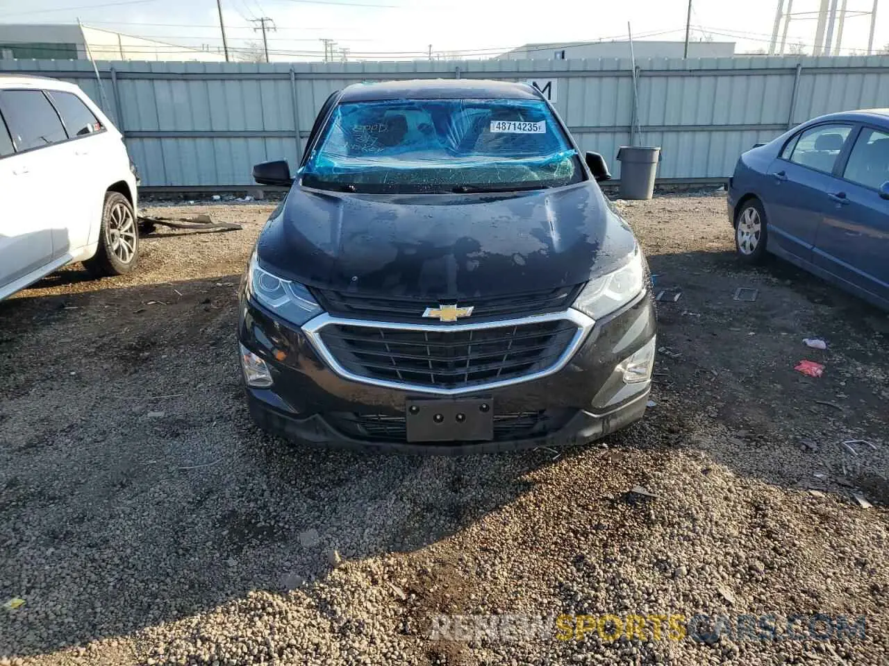 5 Photograph of a damaged car 2GNAXHEV5L6190741 CHEVROLET EQUINOX 2020
