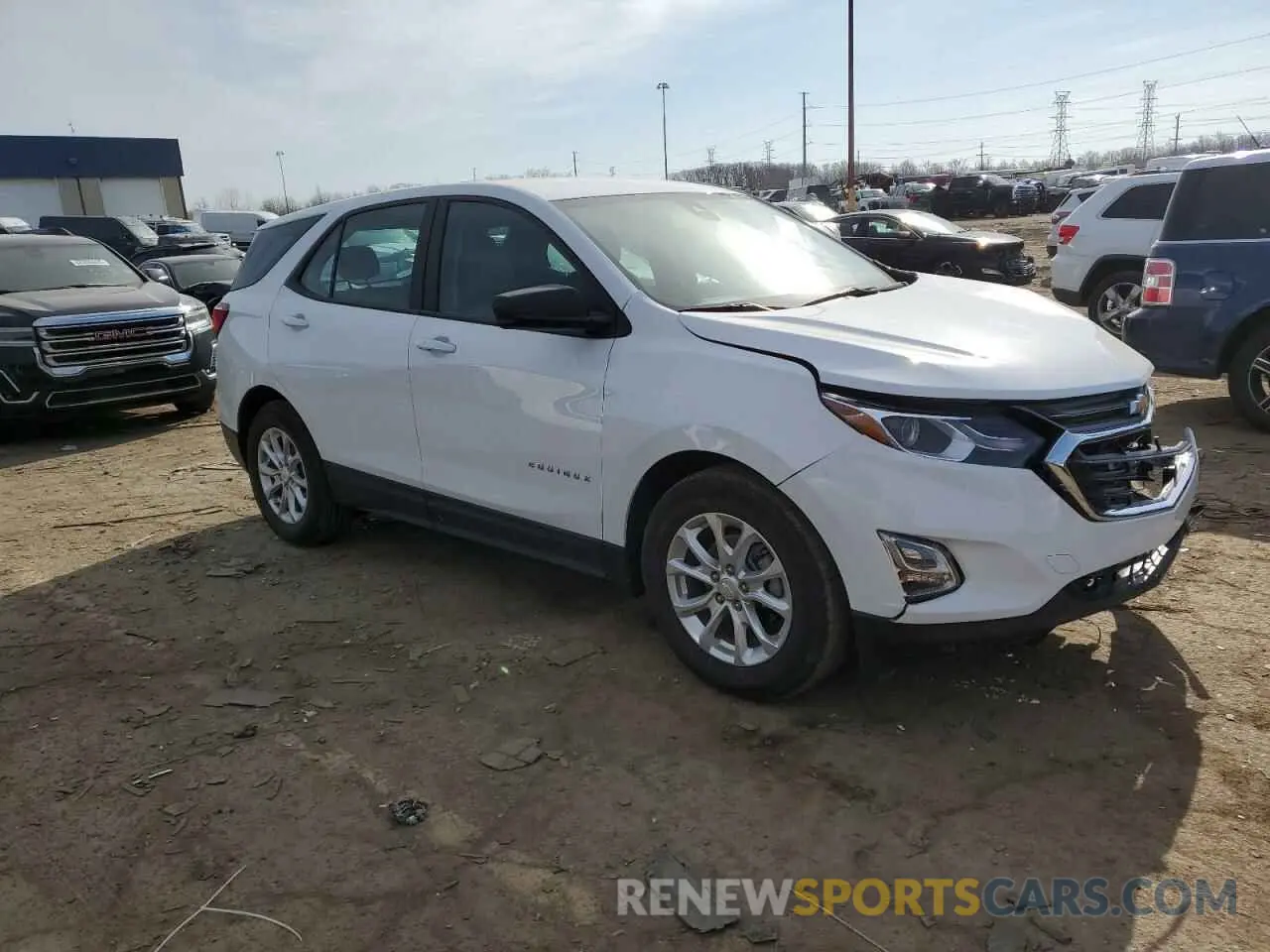 4 Фотография поврежденного автомобиля 2GNAXHEV5L6245849 CHEVROLET EQUINOX 2020