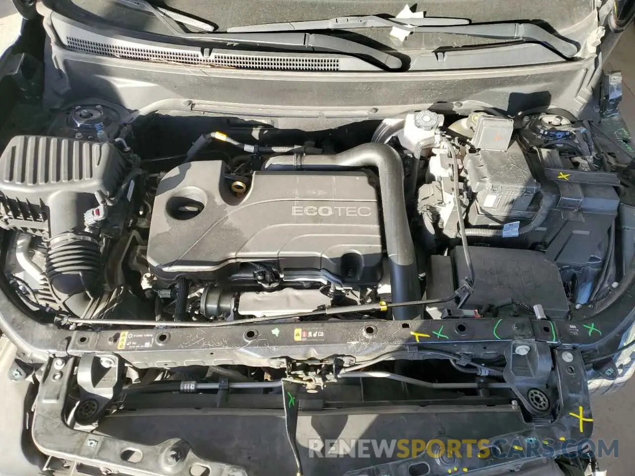 11 Photograph of a damaged car 2GNAXHEV5L6284182 CHEVROLET EQUINOX 2020