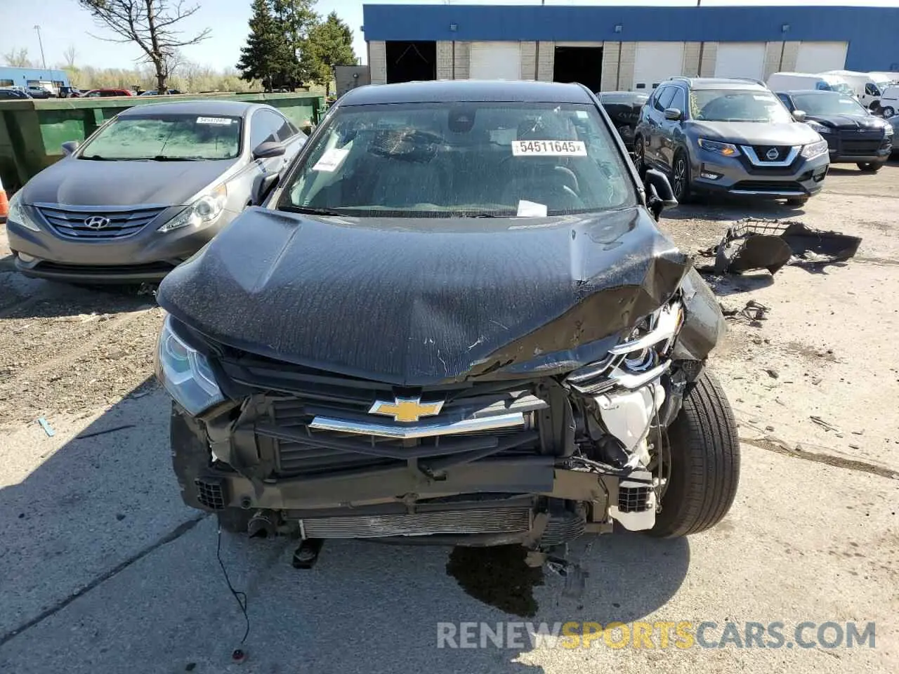 5 Фотография поврежденного автомобиля 2GNAXHEV5L6284585 CHEVROLET EQUINOX 2020