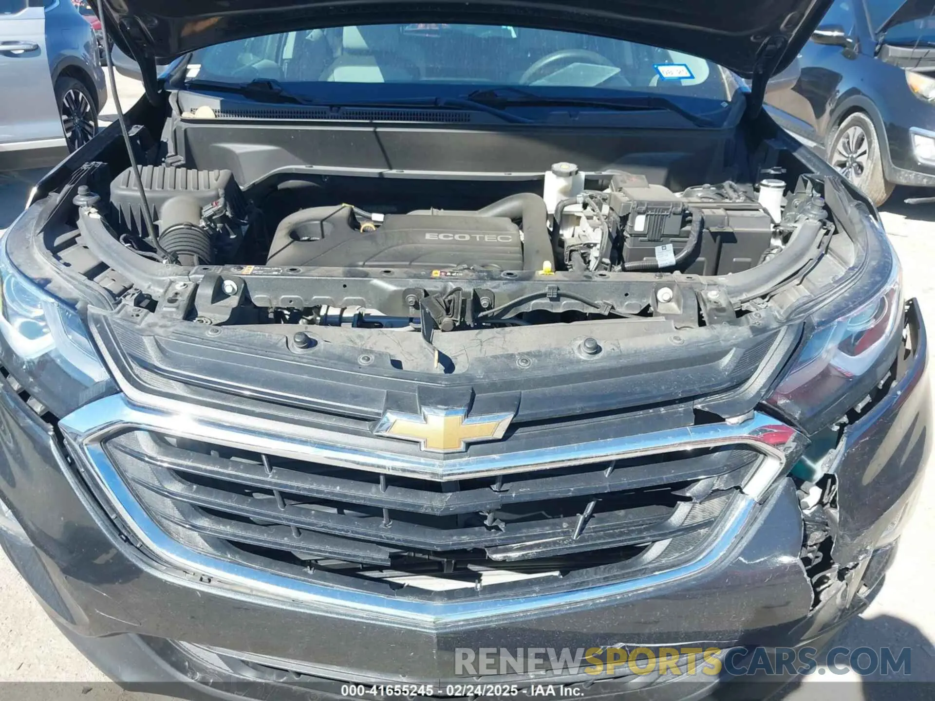 10 Photograph of a damaged car 2GNAXHEV6L6191283 CHEVROLET EQUINOX 2020