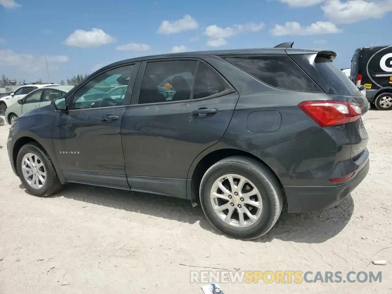 2 Фотография поврежденного автомобиля 2GNAXHEV6L6279072 CHEVROLET EQUINOX 2020
