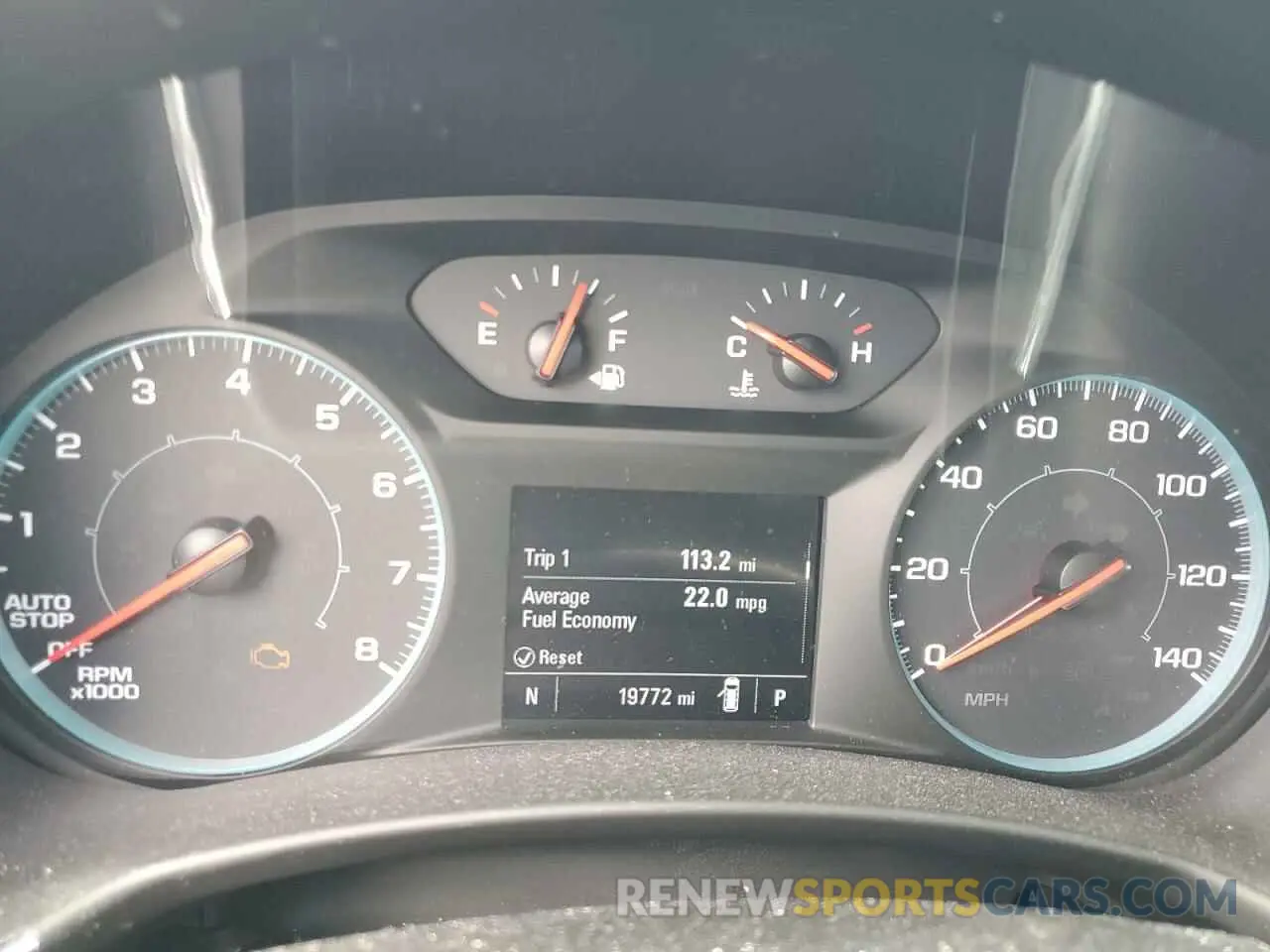 9 Фотография поврежденного автомобиля 2GNAXHEV6L6279072 CHEVROLET EQUINOX 2020