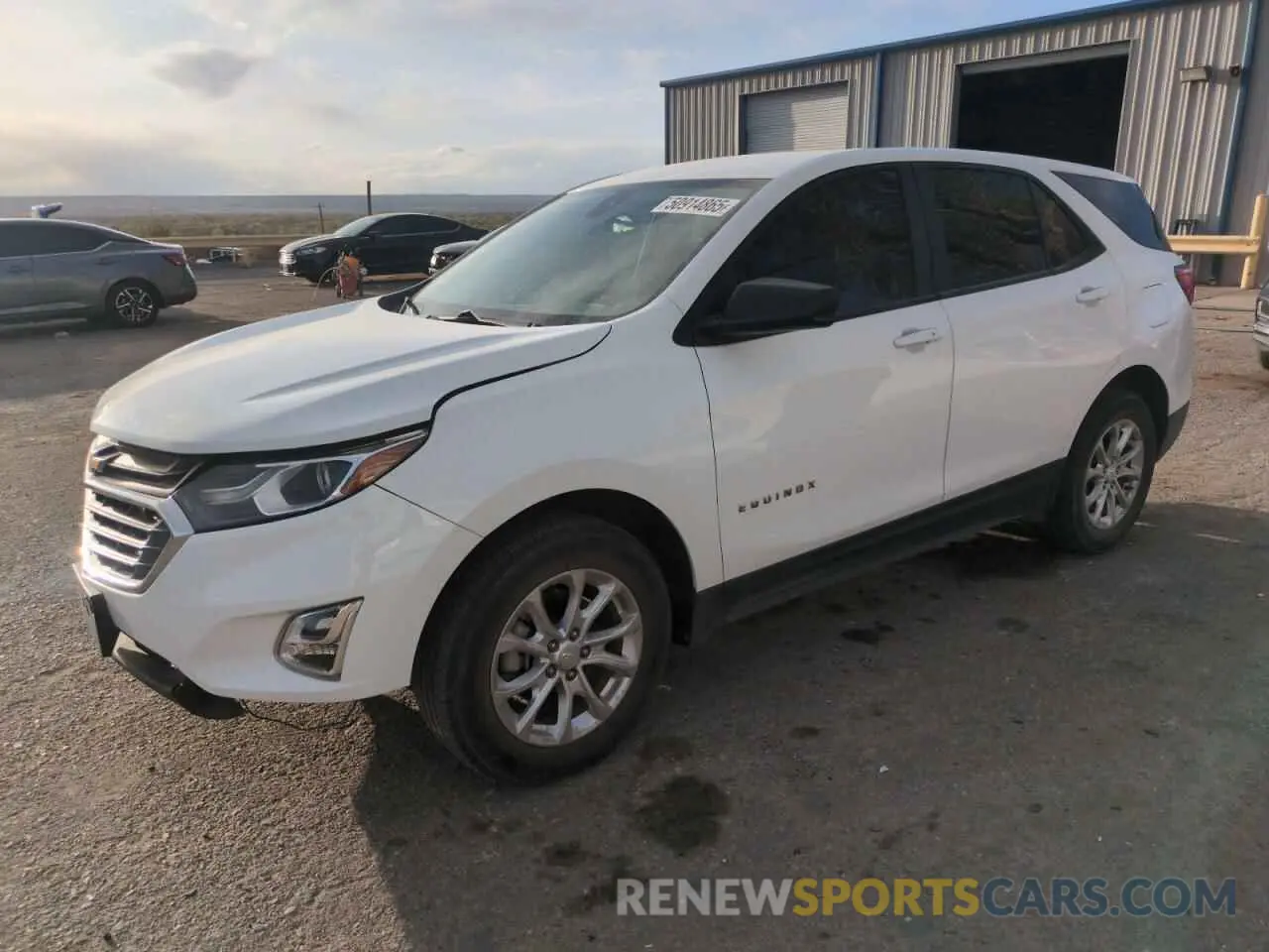 1 Photograph of a damaged car 2GNAXHEV7L6218667 CHEVROLET EQUINOX 2020