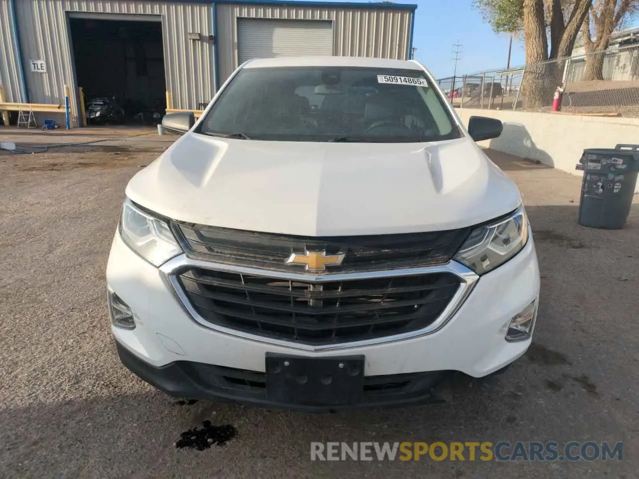 5 Photograph of a damaged car 2GNAXHEV7L6218667 CHEVROLET EQUINOX 2020
